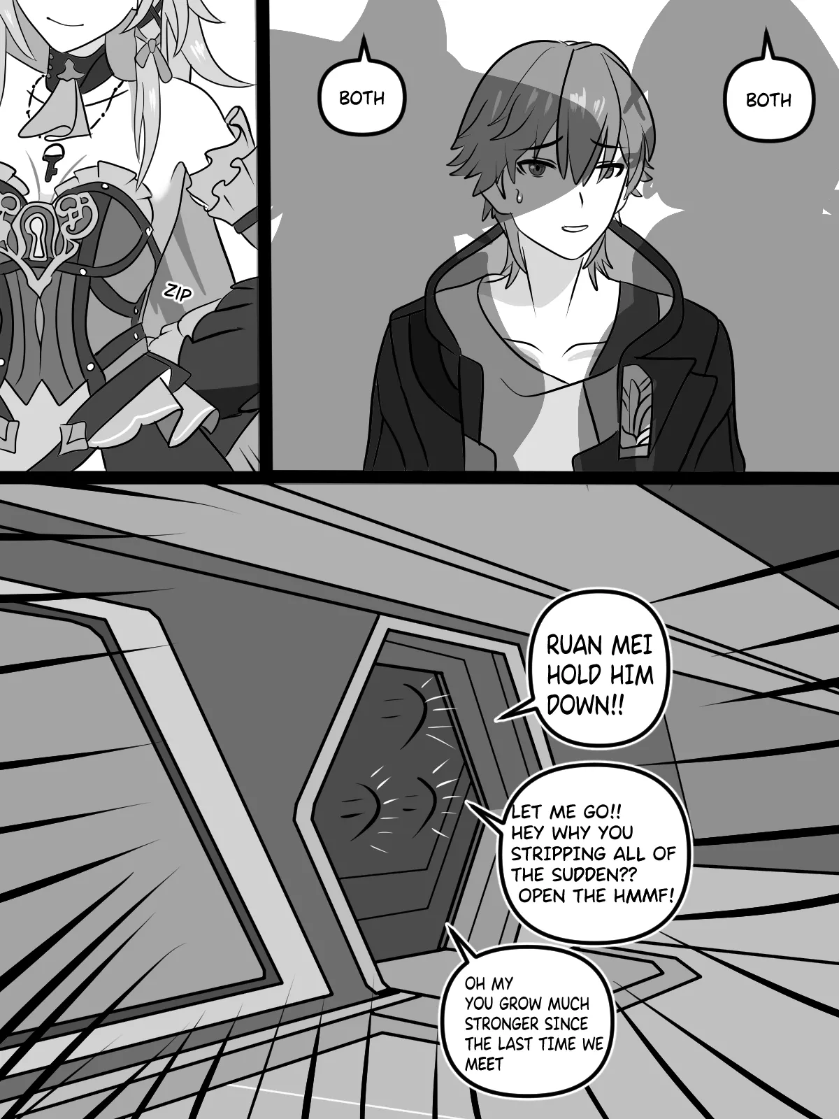 Two geniuses one Racoon page 5 full