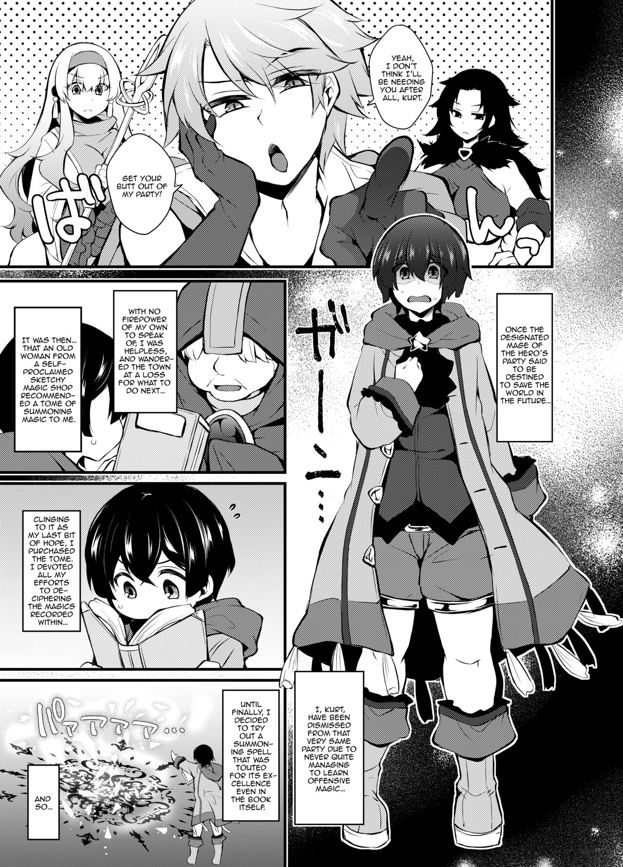 Party o Oidasareta Mahoutsukai no Boku ga Shoukan Mahou o Shuutoku Shite Saikyou  Inma to Keiyaku Shita node Koko kara Okasarete Tsuyoku Naru page 4 full