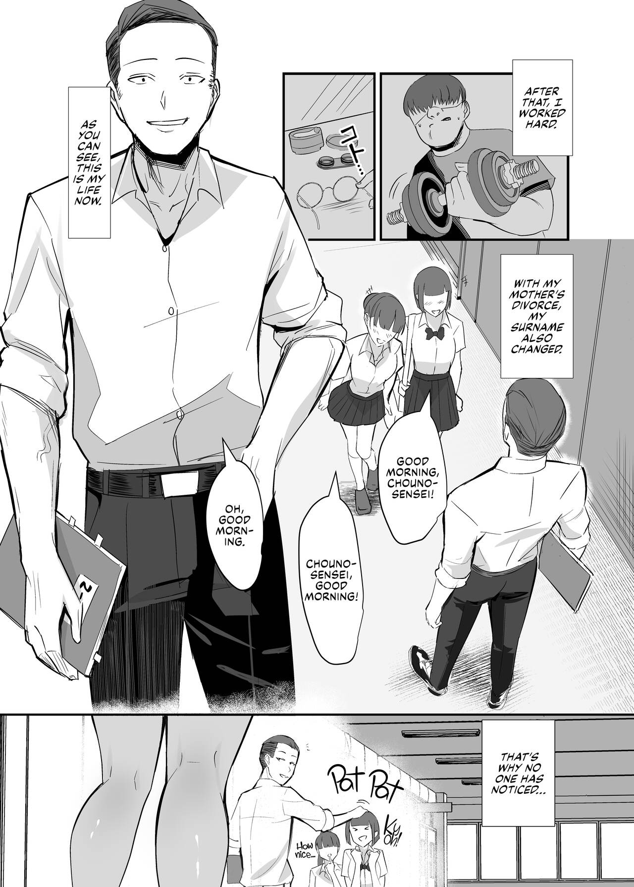 Fukushu NTR <Okaseri Kaeshi Tatsuri Kaeshi> ~Mou Gamannarane! Oyako Soutte Baka na Otoko to Taukiae Iyakatte!~ page 9 full
