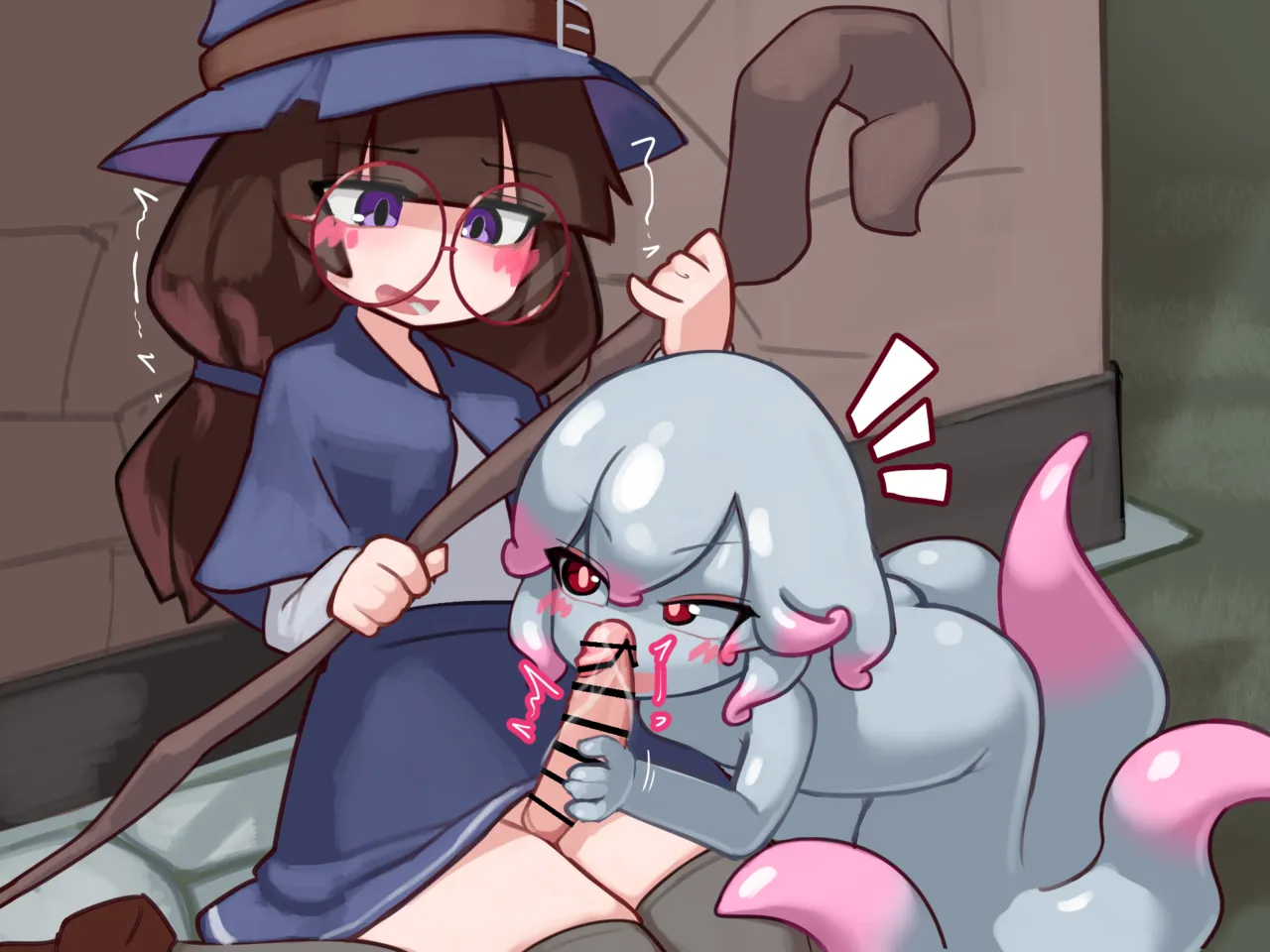 ふたなり魔女見習いがスキュラ娘と爛れた生活を送る話【无文字】 page 5 full