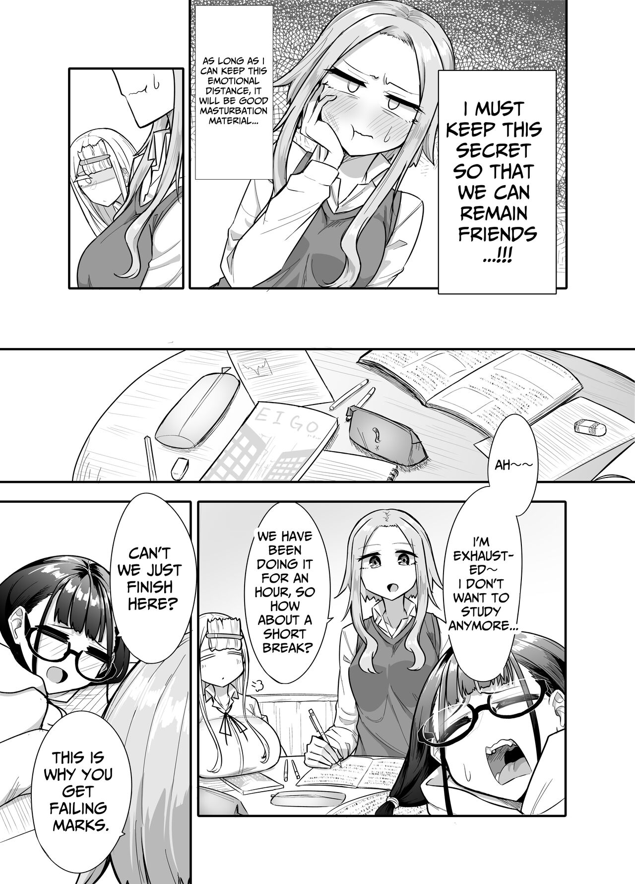 Futanari na Koto ga Yuujin ni Barete Ite... | My Friends Found Out That I'm a Futanari... page 10 full