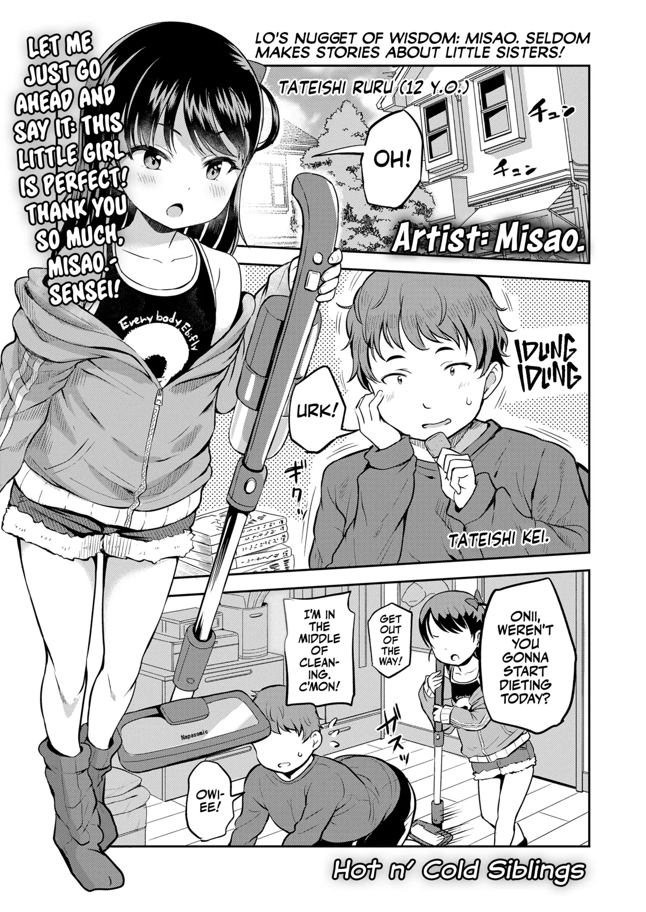 Roku demo Nai Ani to Sunao ja Nai Imouto | Hot n' Cold Siblings! page 1 full