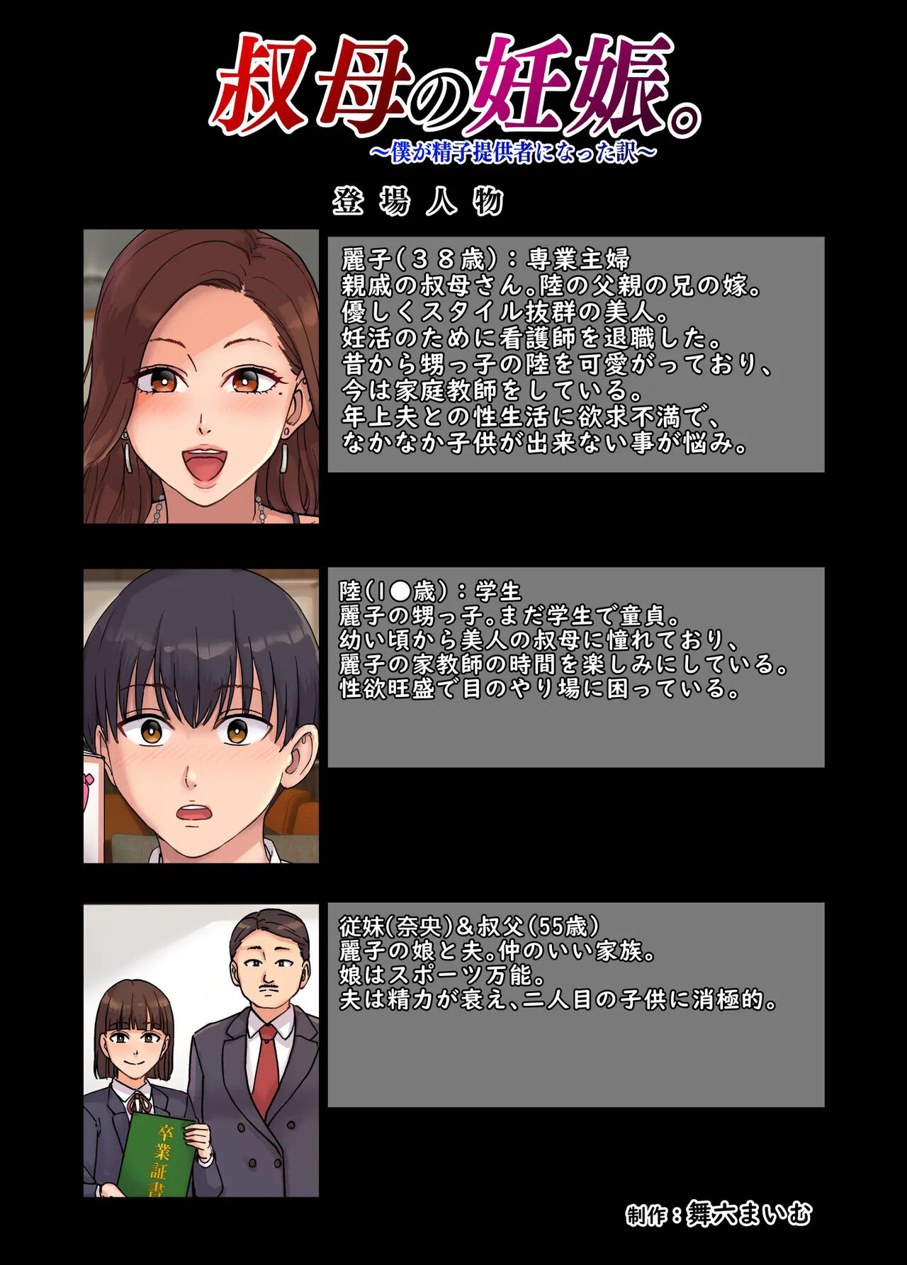 Oba no Ninshin. Boku ga seishi teikyō-sha ni natta wake~ page 2 full