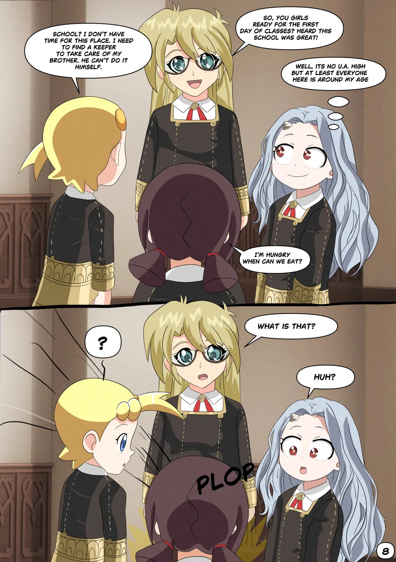 My Tasty Classmate page 9 full