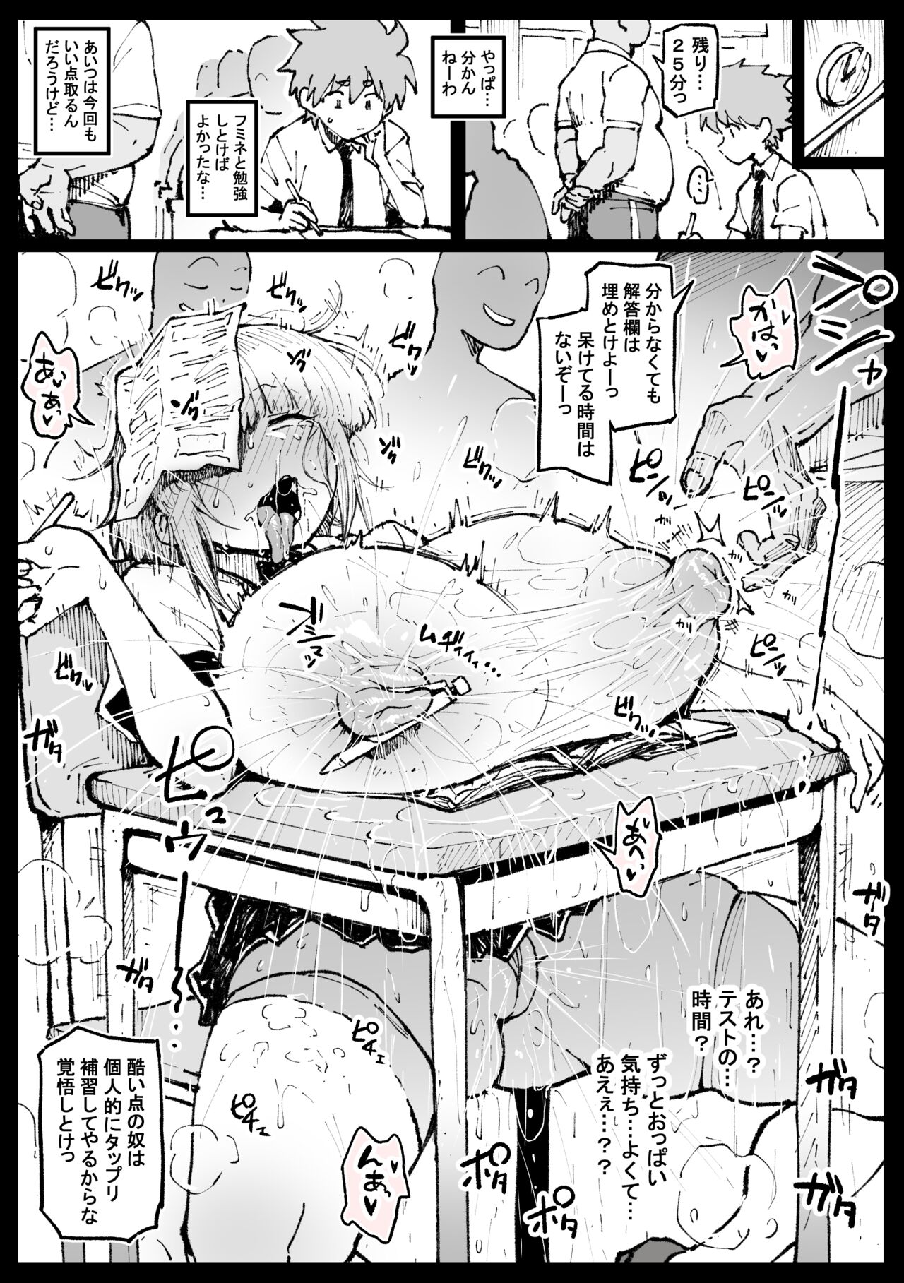 Popular Fumine-san Before The Test page 6 full