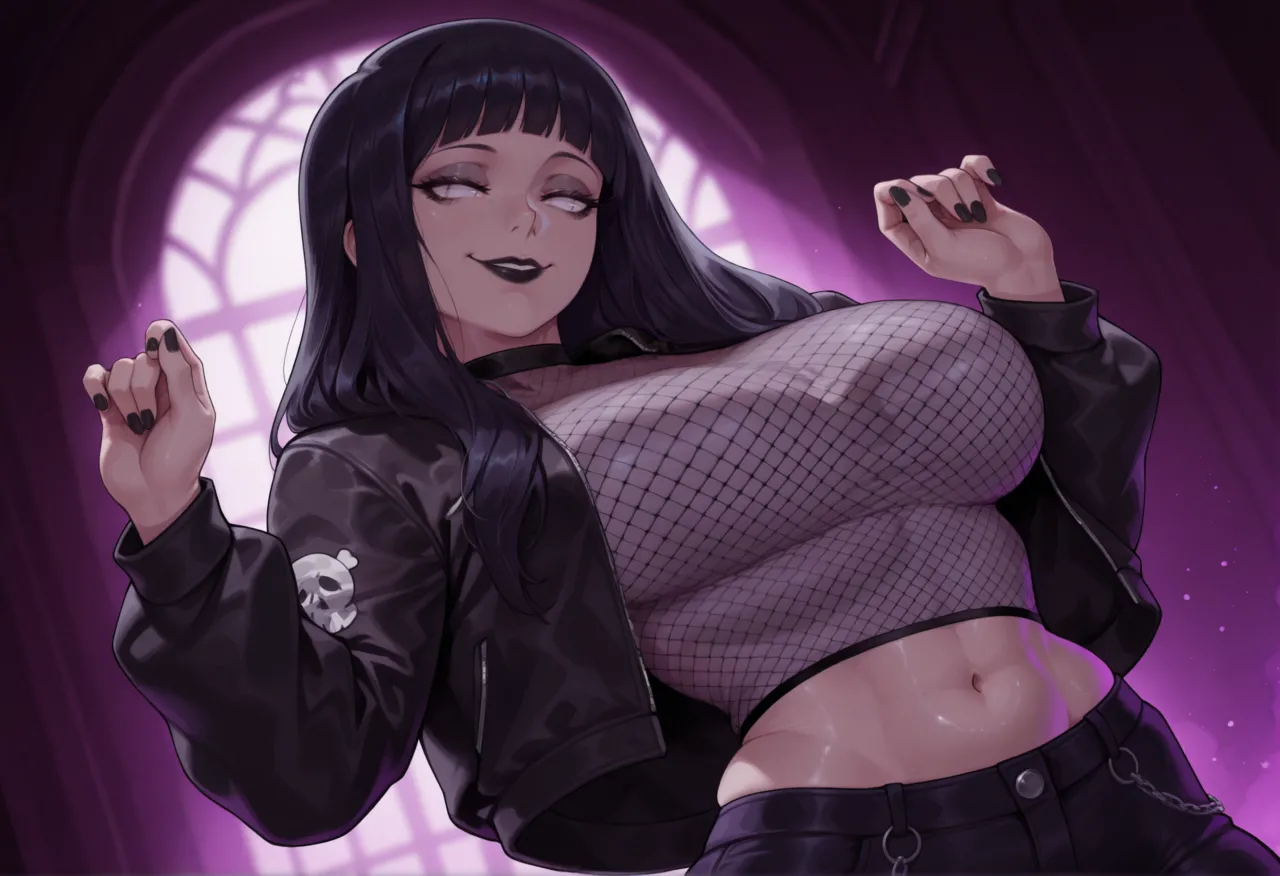 HYUUGA HINATA - NARUTO - 75+ IMAGES kranken ai generated page 2 full