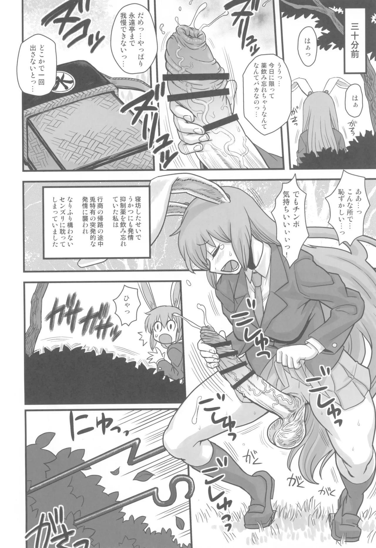 Touhou Soushuuhen Gensoukyou Futanari Ibun page 4 full