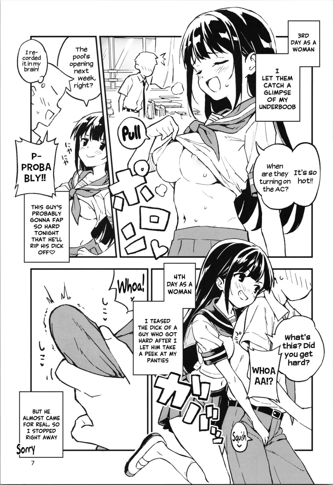 1-kagetsu Ninshin Shinakereba Otoko ni Modoreru Hanashi  | As Long As I Don't Get Pregnant for 1 Month, I'll Turn Back Into a Man page 6 full