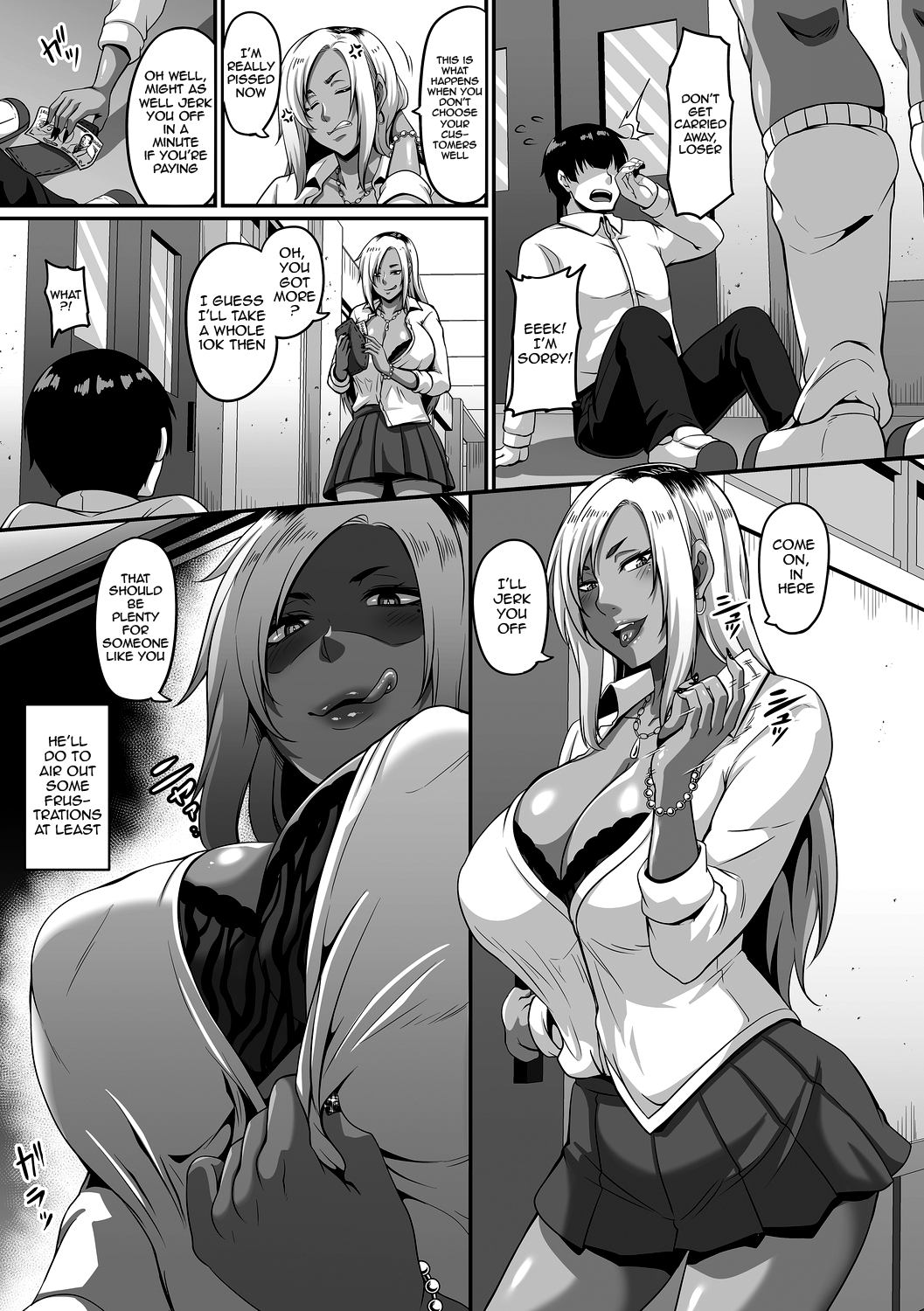 Gal's Bitch Shijou Shugi! Ch. 1-4 | Gal Bitch Supremacy Ch. 1-3 page 7 full