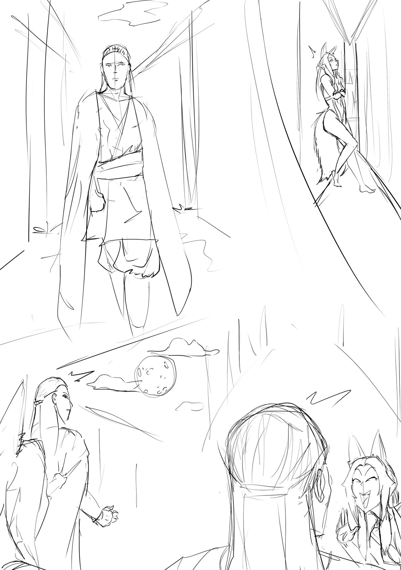 Fox Lady page 1 full