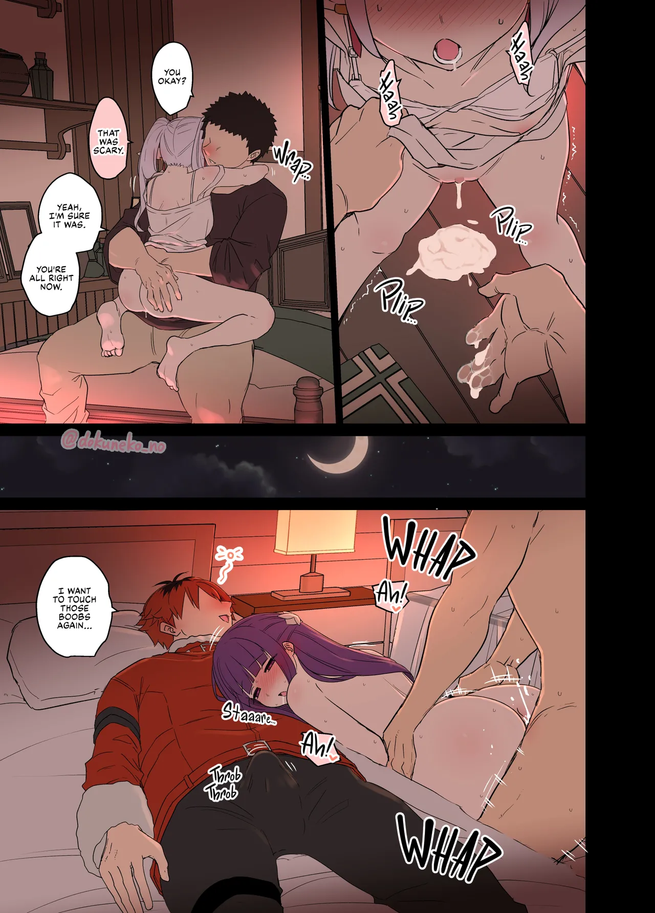 Frieren ni Warui Koto o Suru Hanashi "Kouhen" | Frieren Has a Very Bad Night "Part 2" page 8 full