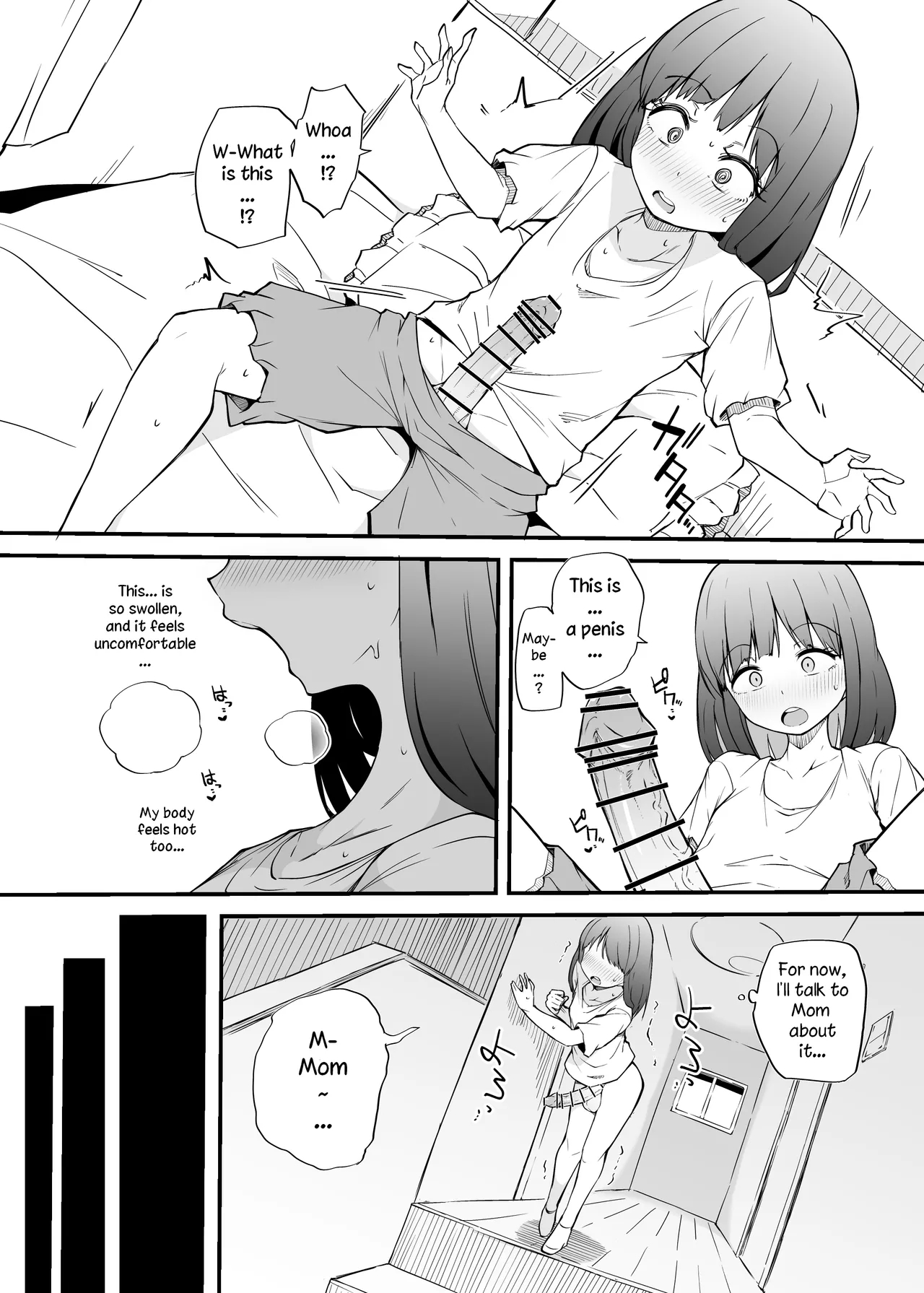 Asa Okitara Futanari ni | When I Woke Up In The Morning, I Had Become A Futanari page 2 full