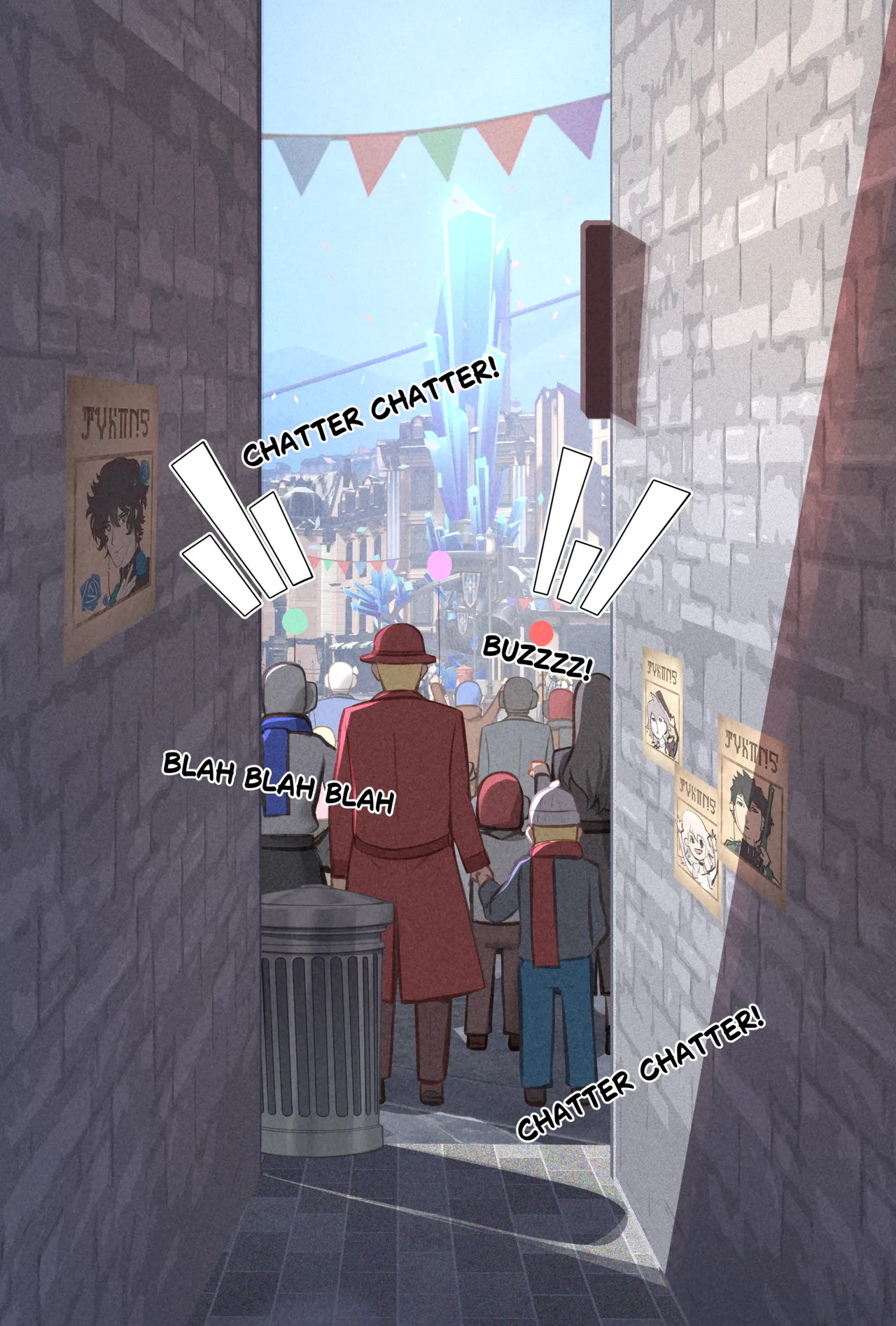 Secret festival activities with March page 1 full