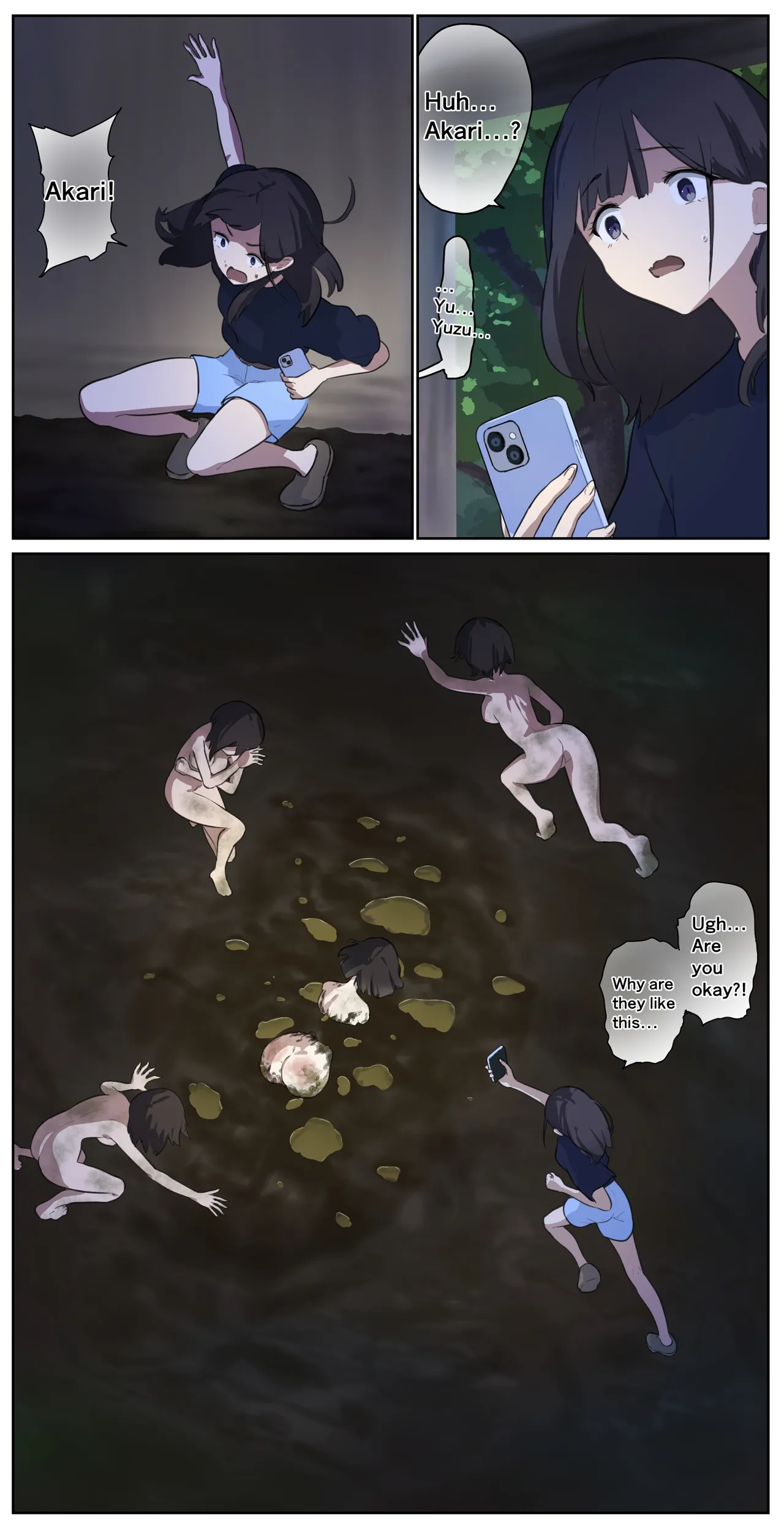 A girl left in a human barn by her friend《Part 2》 page 1 full