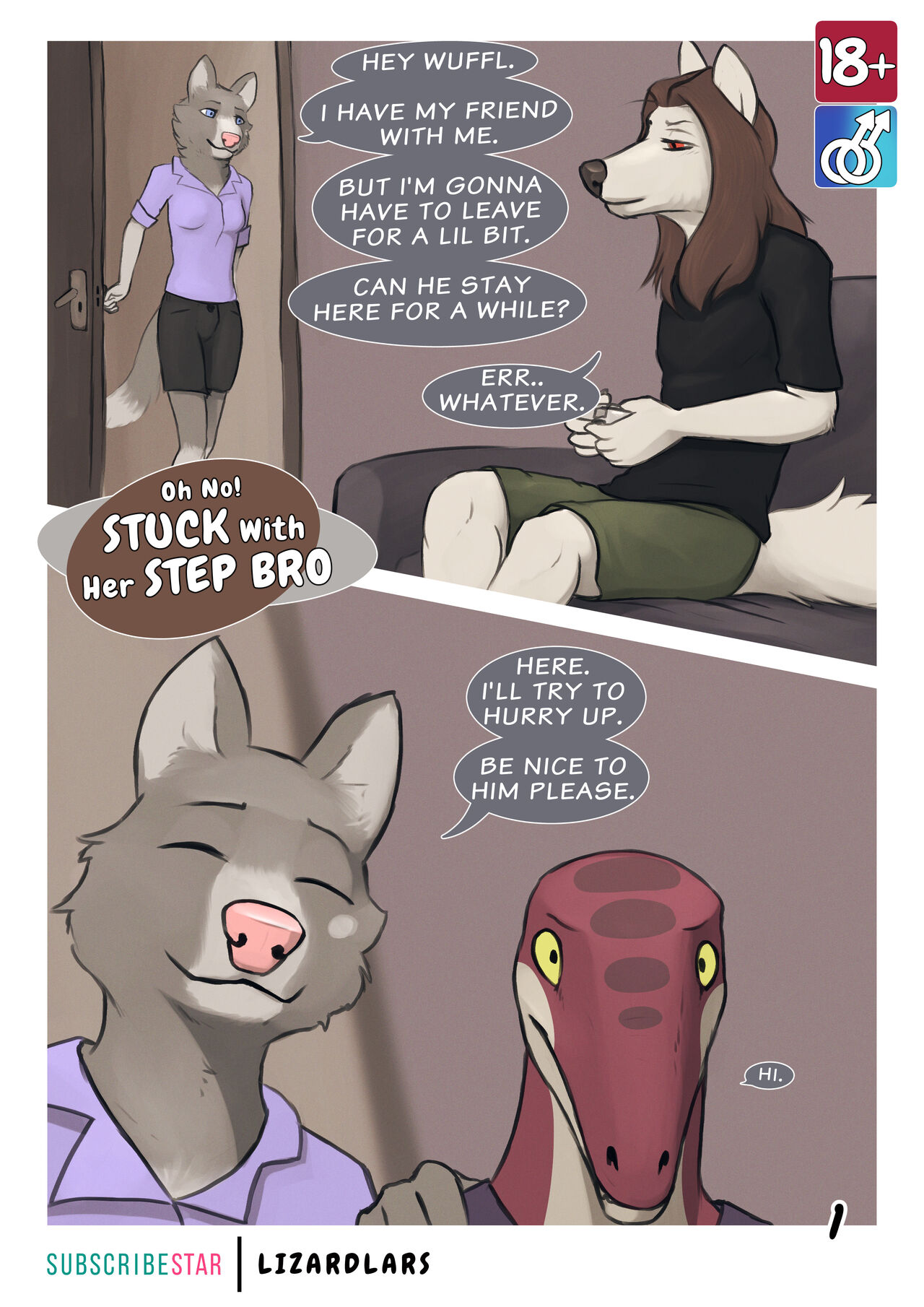 Stuck With Her Step Bro Chapter 1 page 1 full