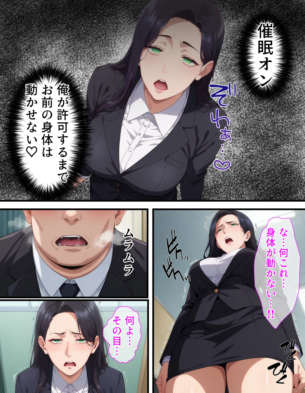 催●おじさんに支配された女〜完堕ち上司編 page 10 full