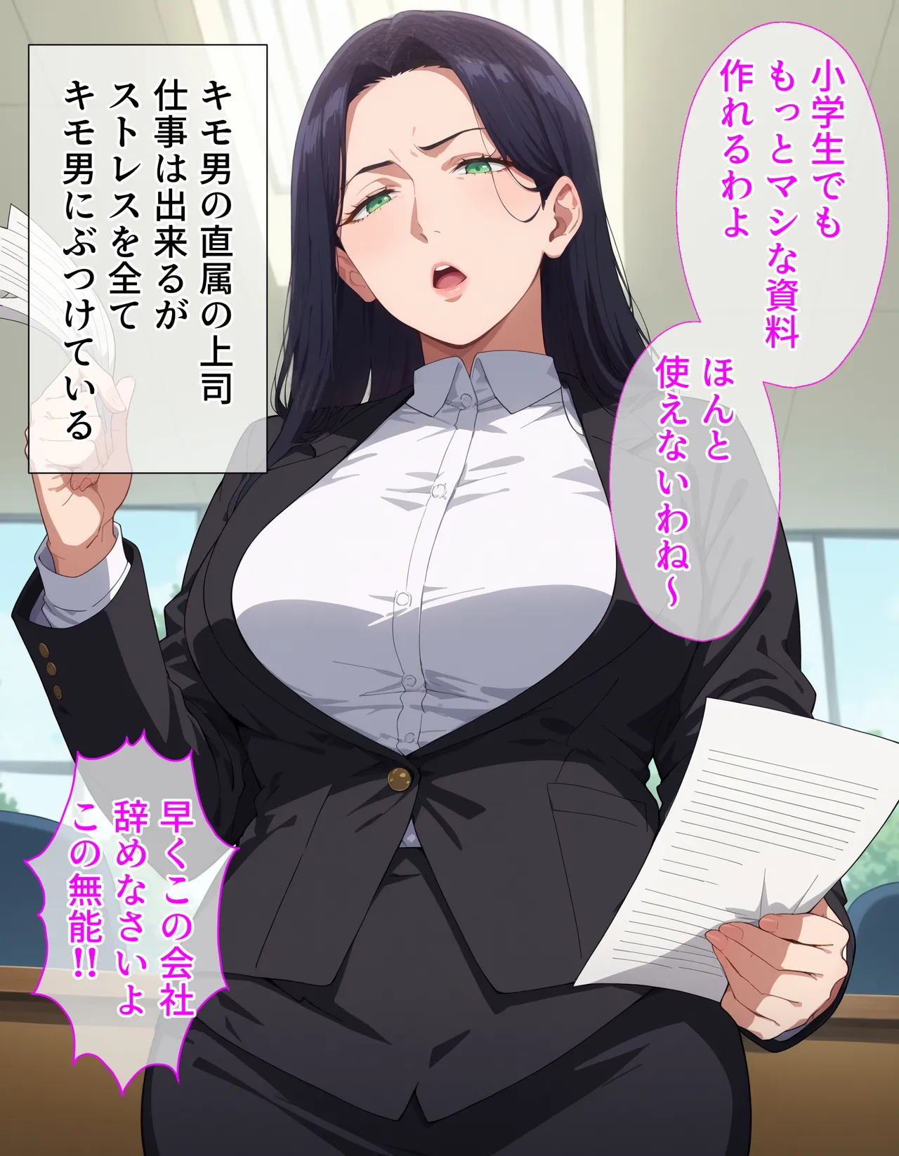 催●おじさんに支配された女〜完堕ち上司編 page 3 full