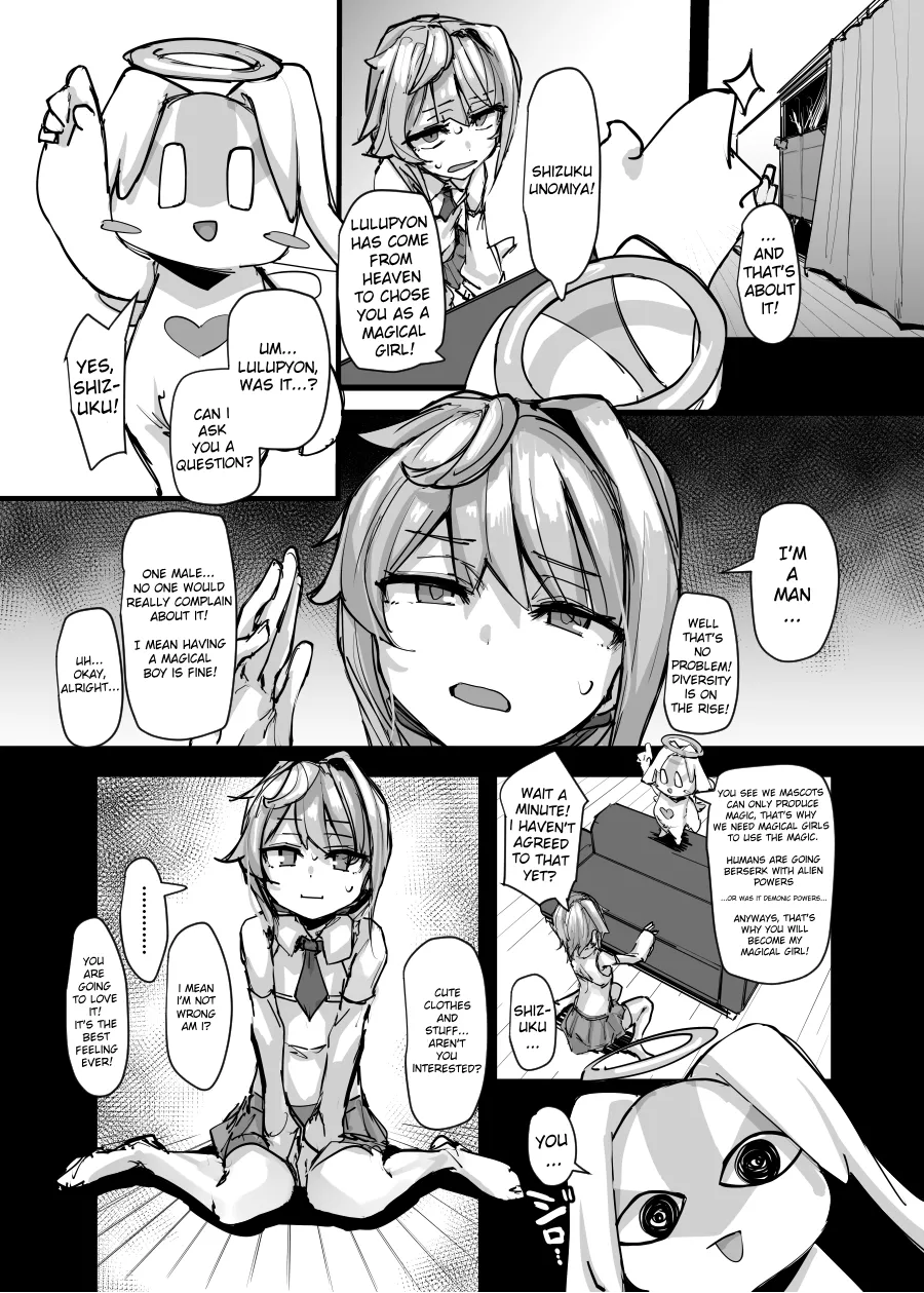 The Magical Girl/Boy and his Friendly Mascot - Unomiya Shizuku's Magical Supply page 7 full