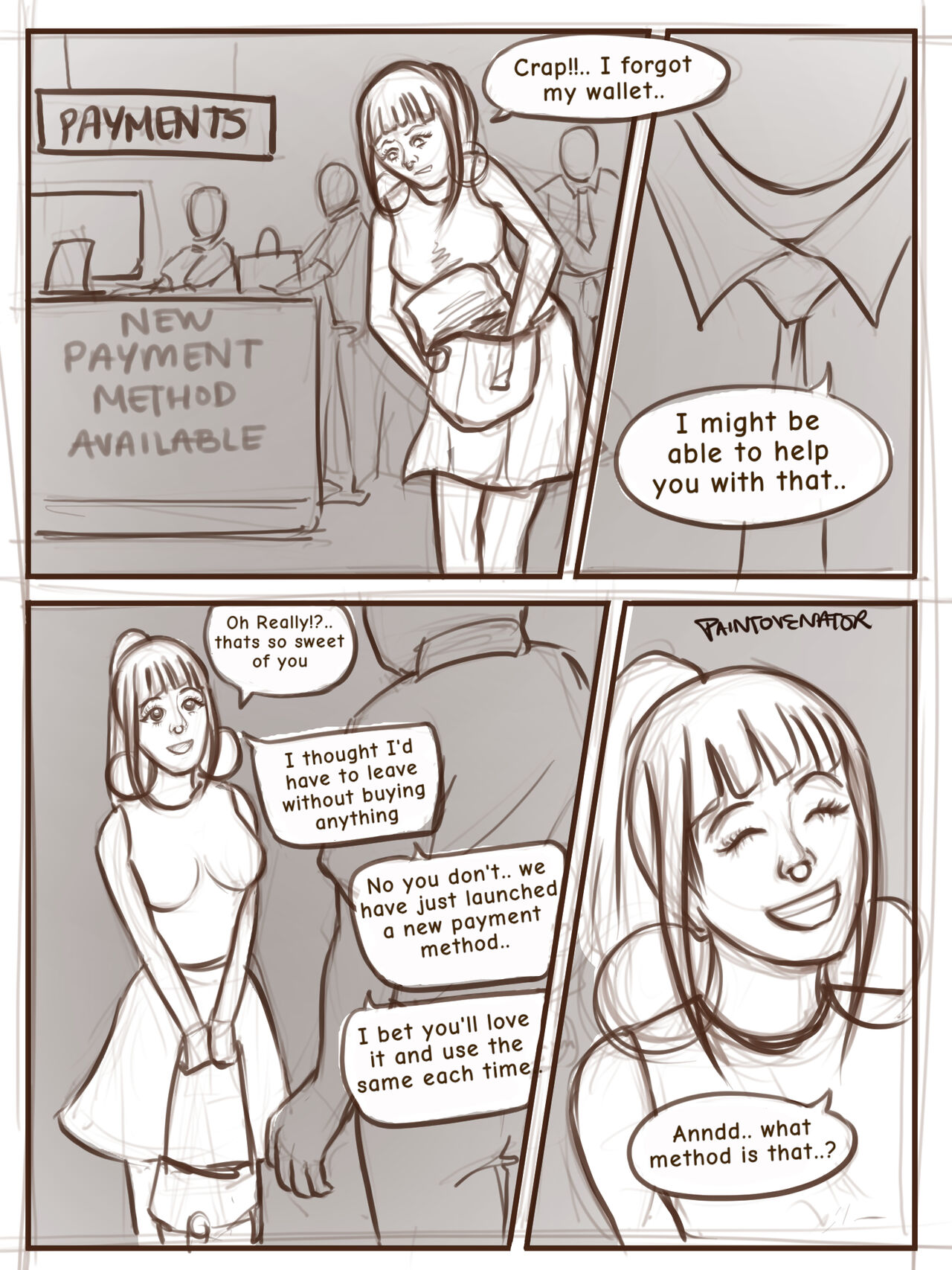 Luna goes shopping page 4 full