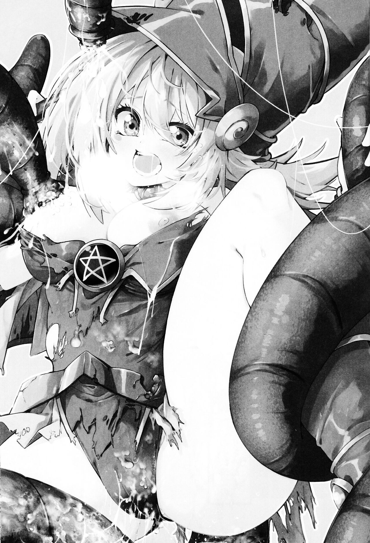 Magical na Girl-chan ga Ecchi na Shokushu ni Makechau Hon page 2 full