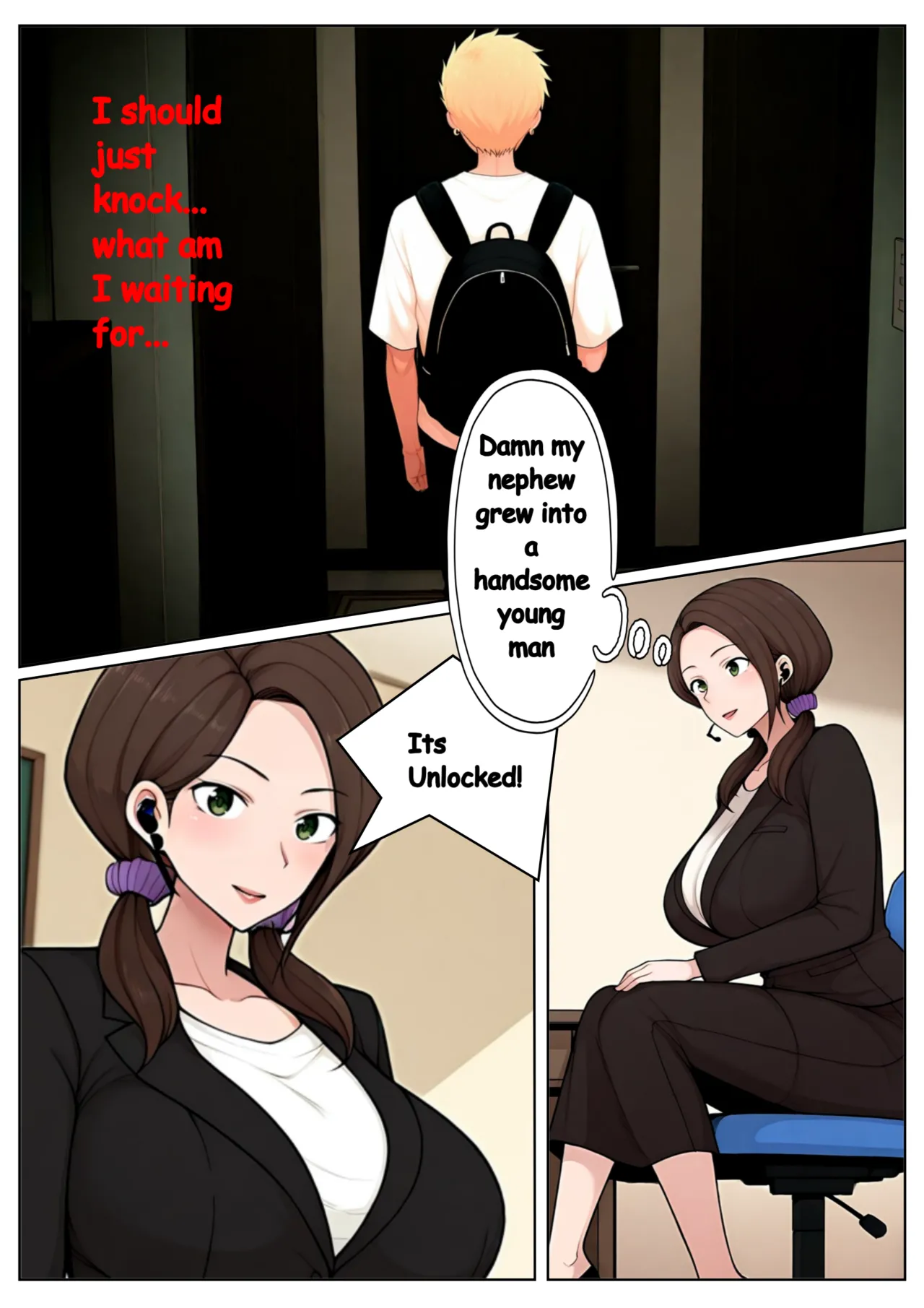Kokujin No Tenkousei - Auntie's Intervention page 3 full