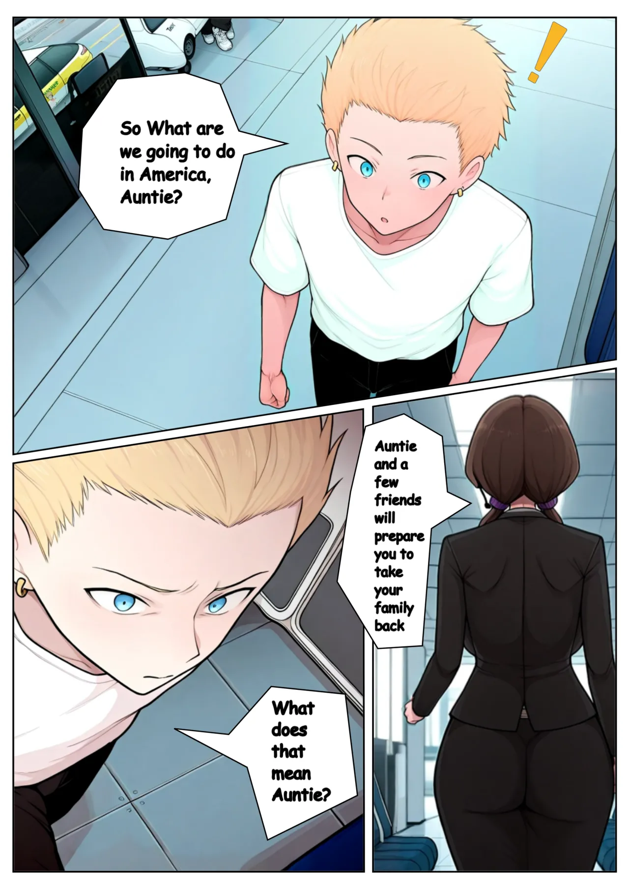 Kokujin No Tenkousei - Auntie's Intervention page 9 full