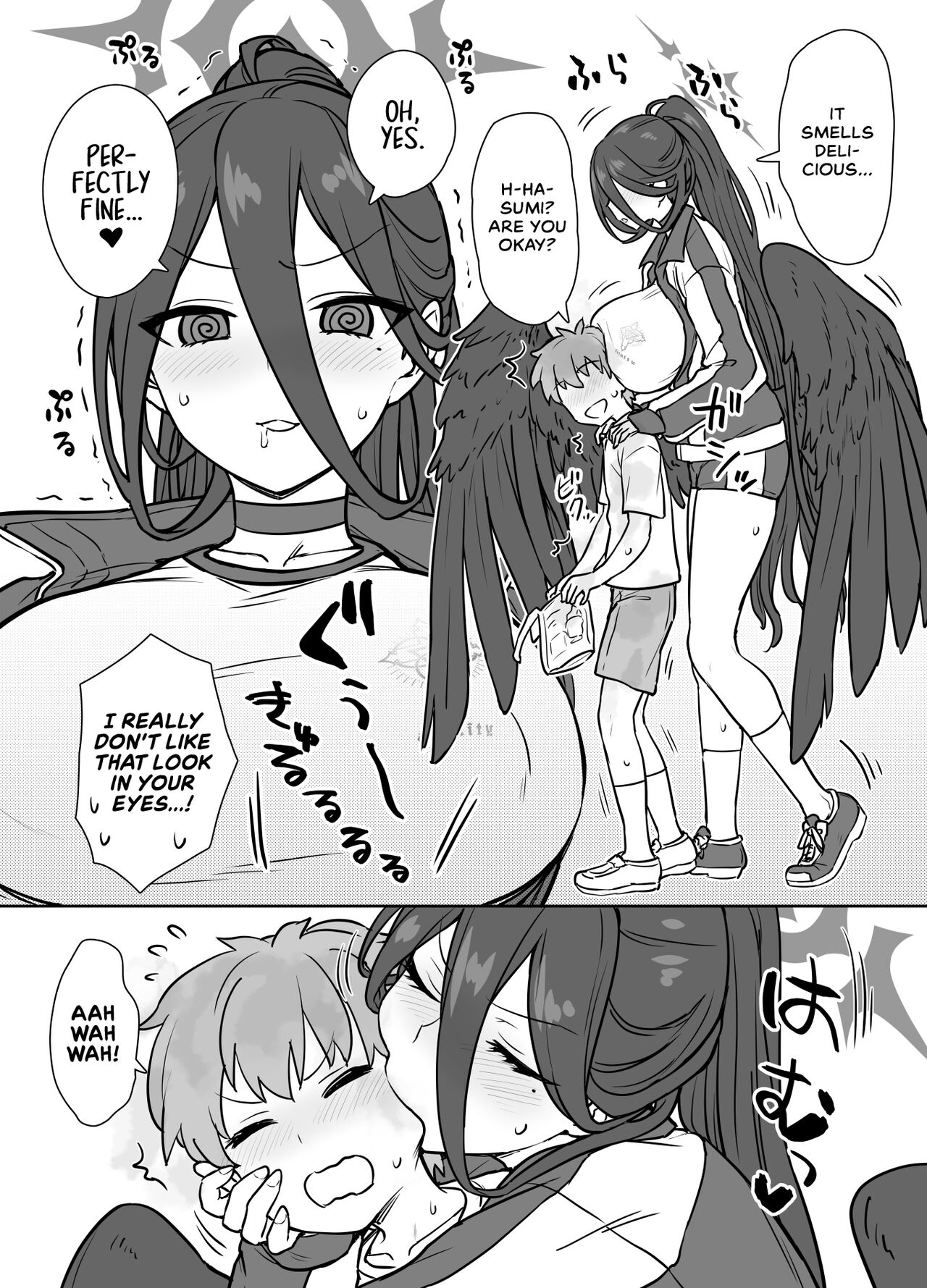 Hasumi-san to Training | Exercising With Ms. Hasumi page 7 full