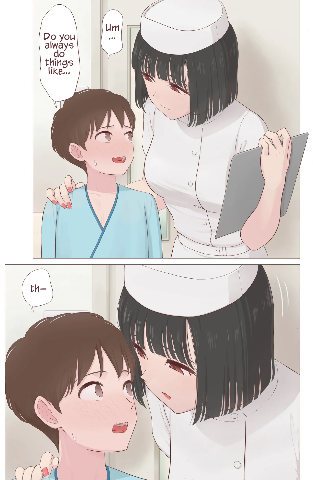 Choushin Nurse-san Manga | Tall Nurse Manga page 5 full