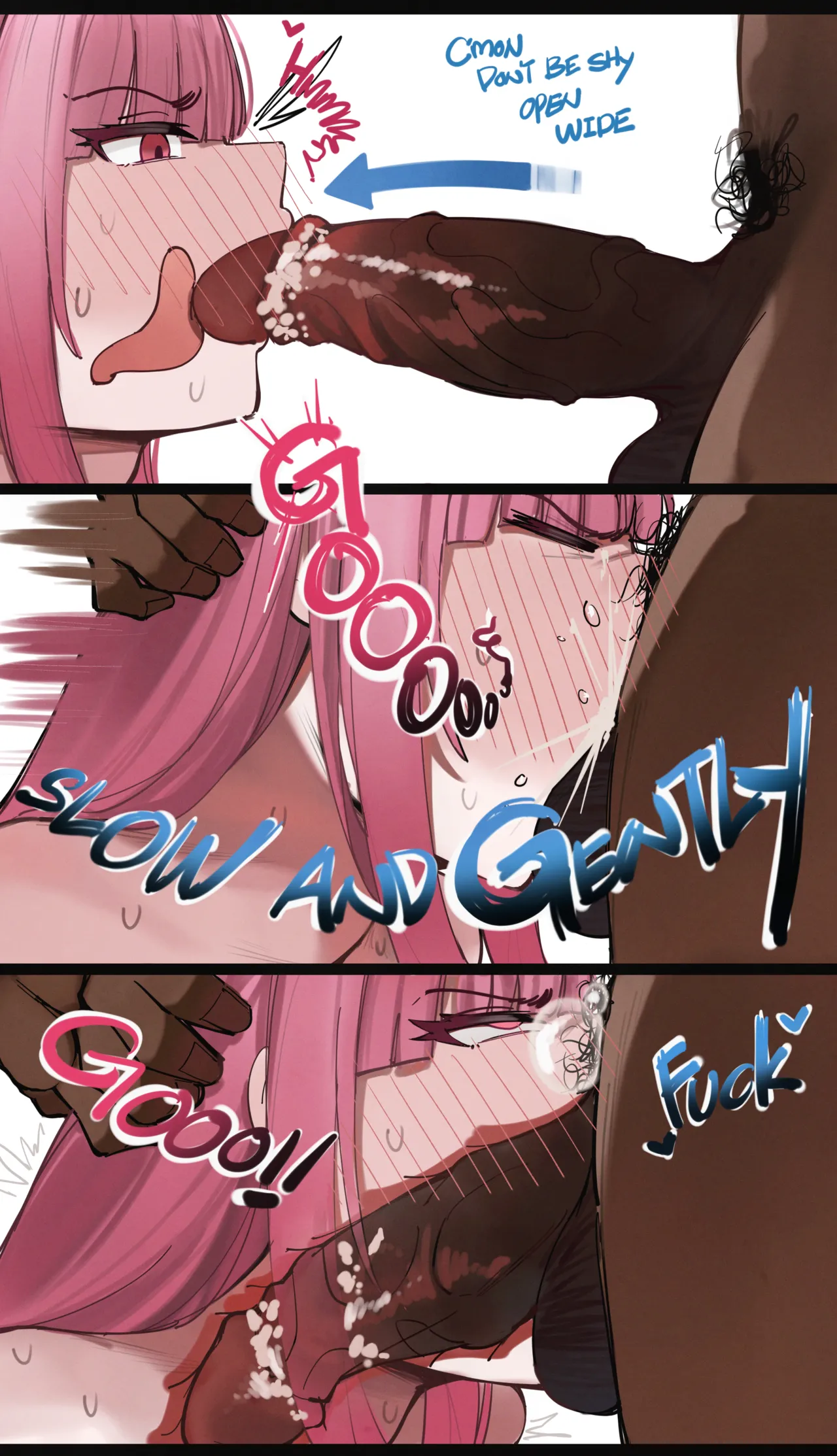 Mori Calliope Short Manga page 2 full