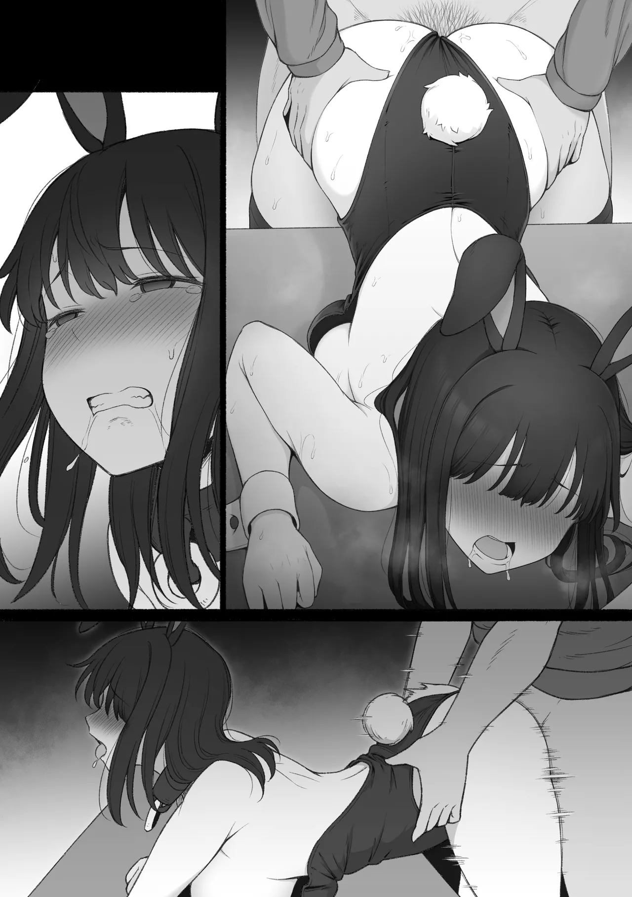 うさ耳奴隷ちゃんにバニーガールコスさせて楽しむ異世界転生した主人公君 page 7 full