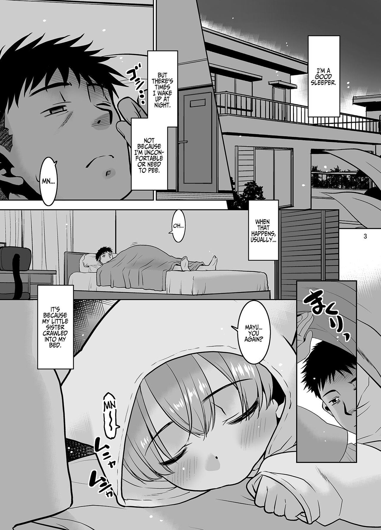 Imouto ga Bed ni Mogurikonde kuru no de Bukkakete mo ii yo ne? | My Sister Creeps Into My Bed So It's Alright If I Cum All Over Her, Right? page 2 full