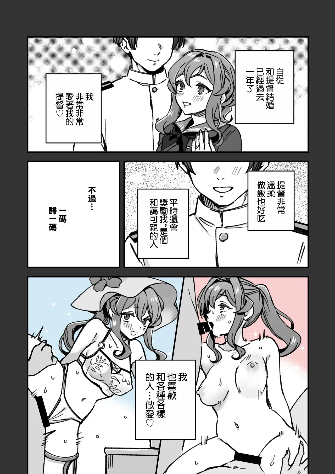 艦娘Gotlandの不貞まんが page 2 full