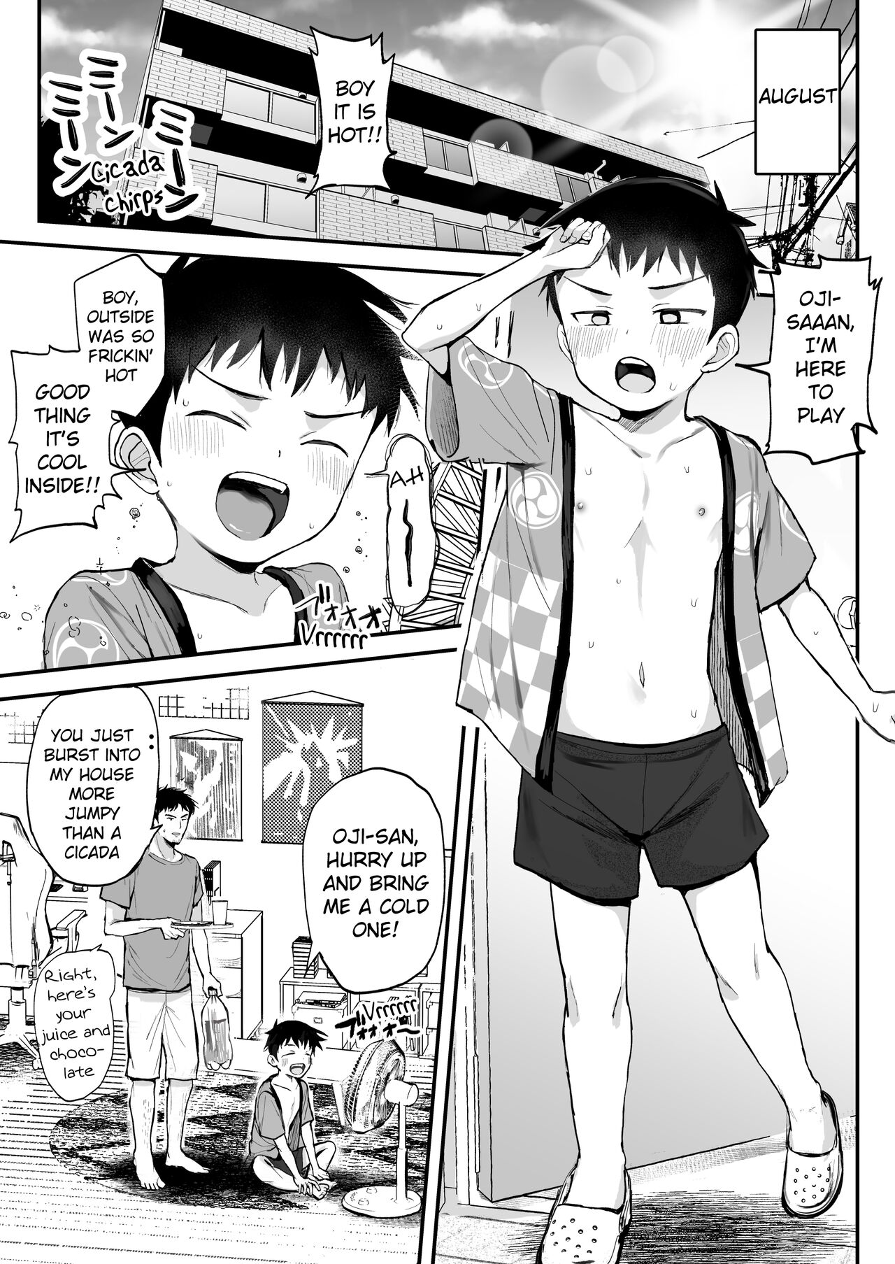 Festivals are all about xxx! ~Put on your Fundoshi and eat some Chocolate Bananas~ page 4 full