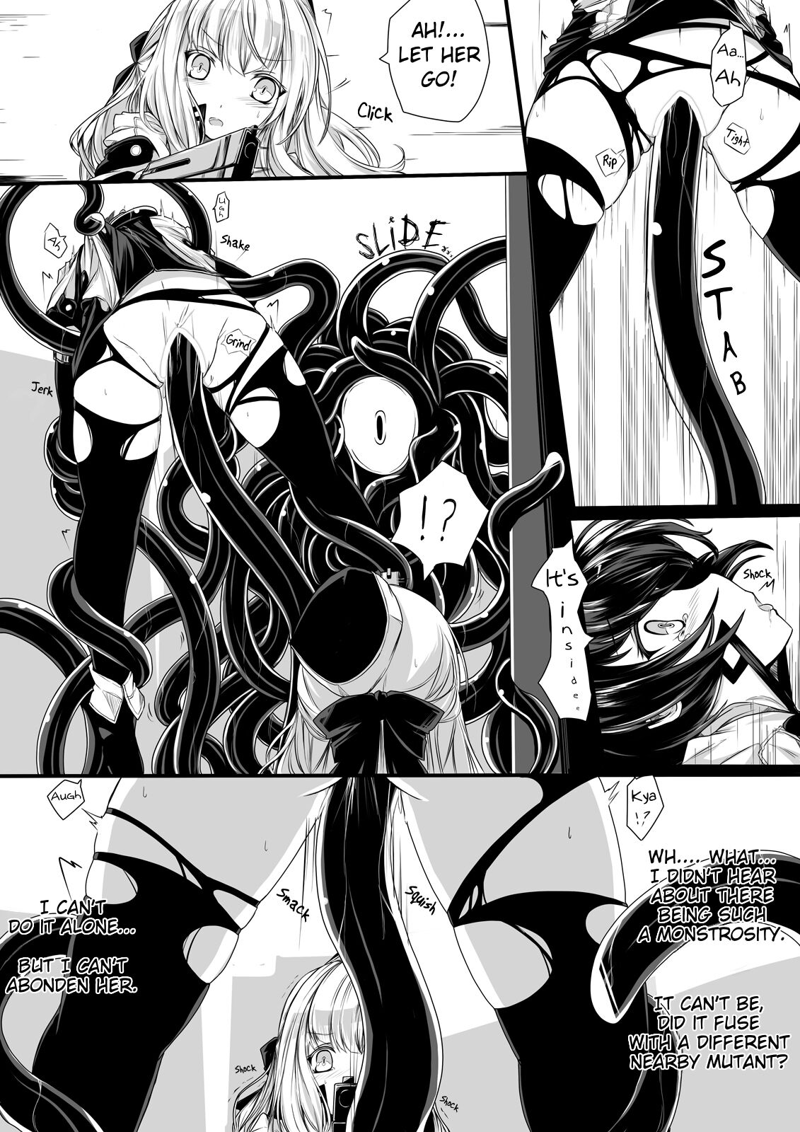 Bad End Route ~Heni Seibutsu Taisakuhan no Matsuro~  | Bad End Route ~ The End of The Mutant Extermination Task Force ~ page 4 full