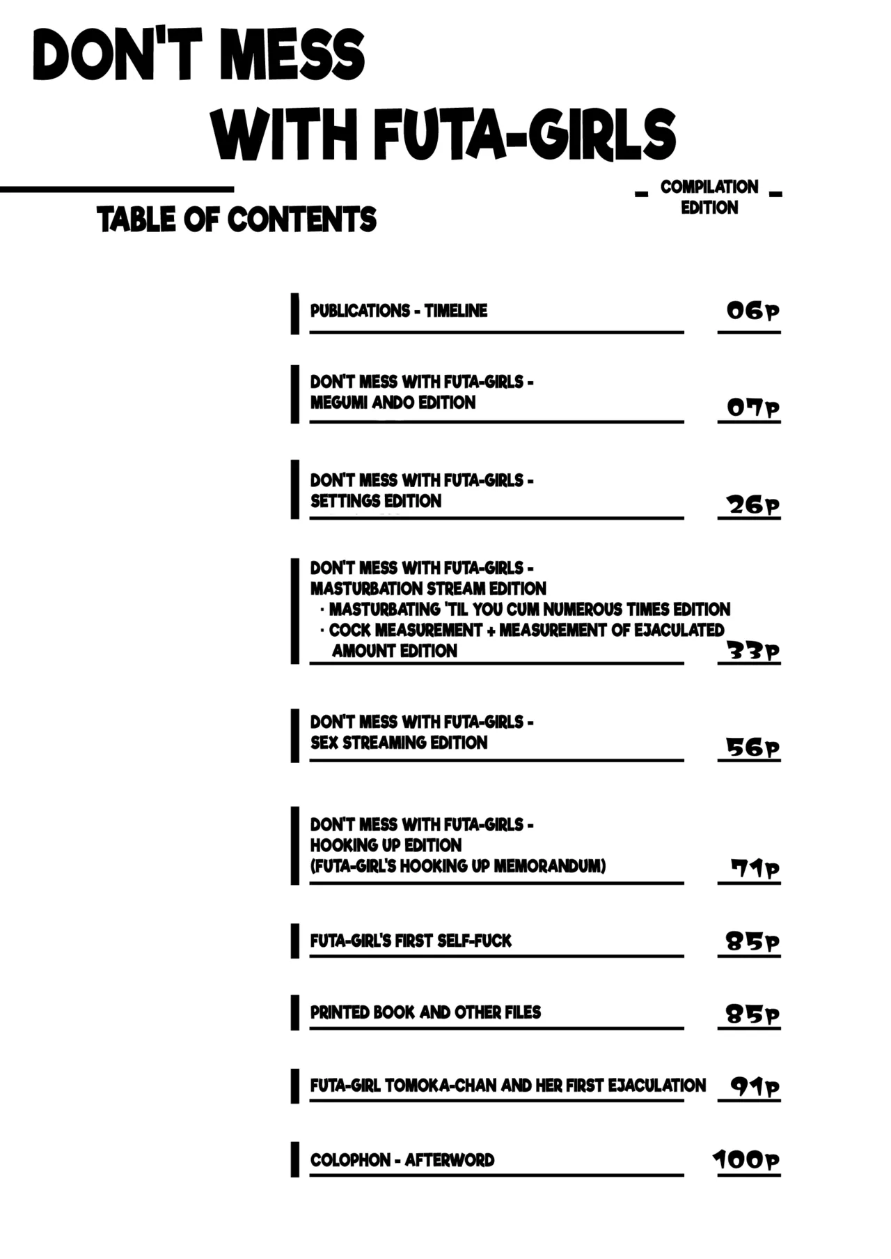 Futa Musume ni Itazura Shicha Ikemasen Soushuuhen l Don't Mess with Futa-Girls -Compilation edition- page 4 full