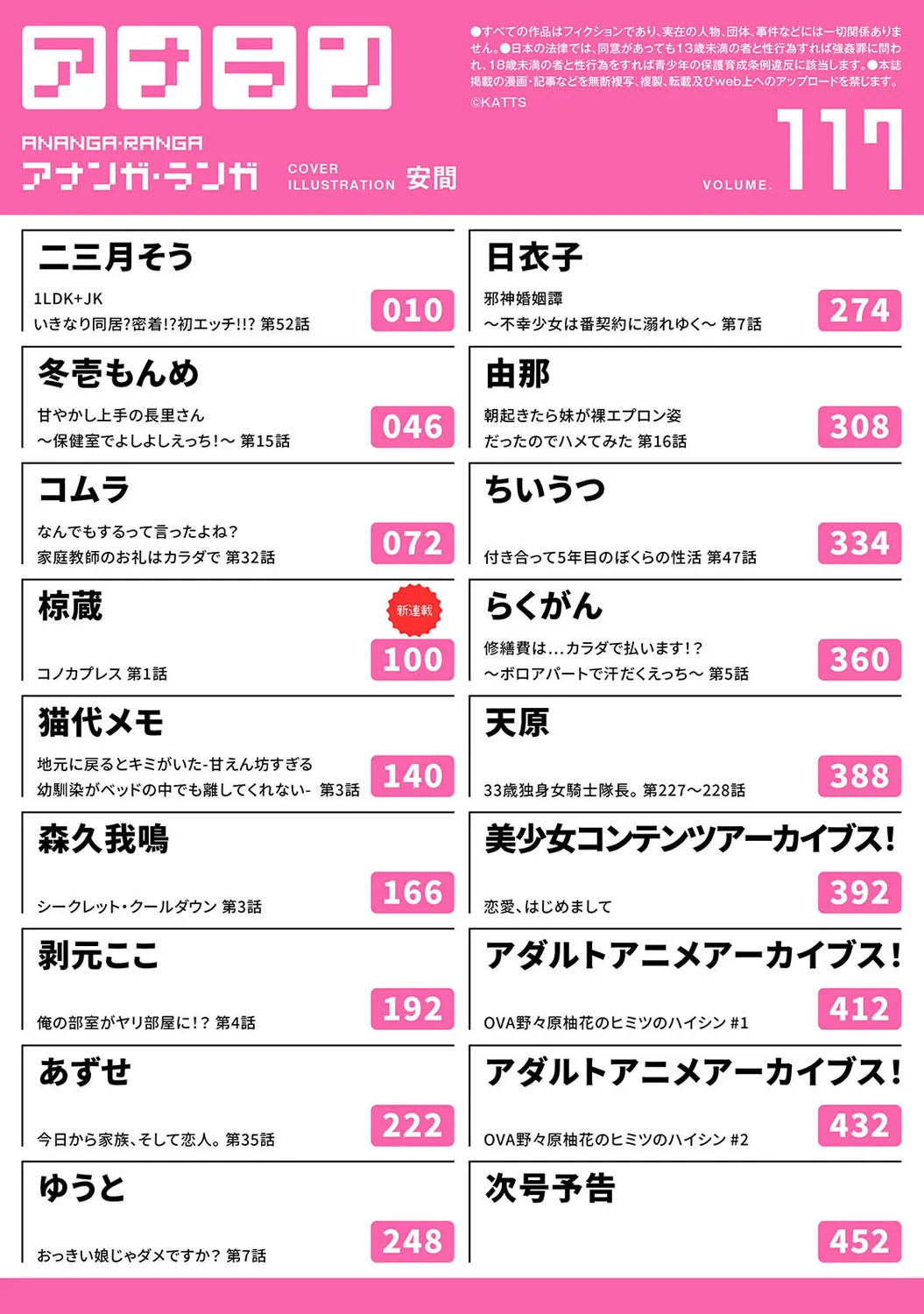 COMIC Ananga Ranga Vol. 117 page 3 full