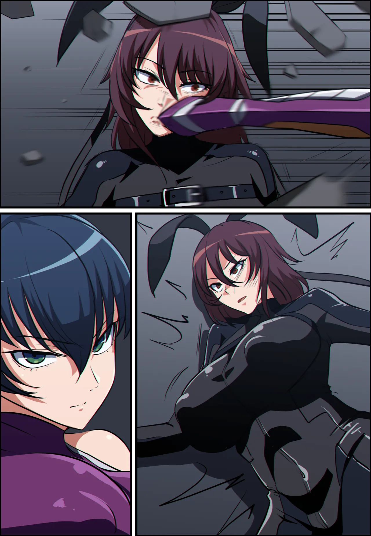 TAIMANIN SERIES - Asagi Igawa / Mizuki Shiranui  | page 8 full