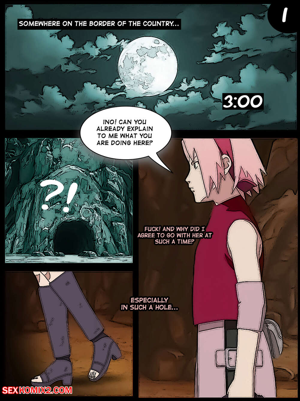Naruto. An unexpected outing. KristoLin for sexkomix2.com page 3 full