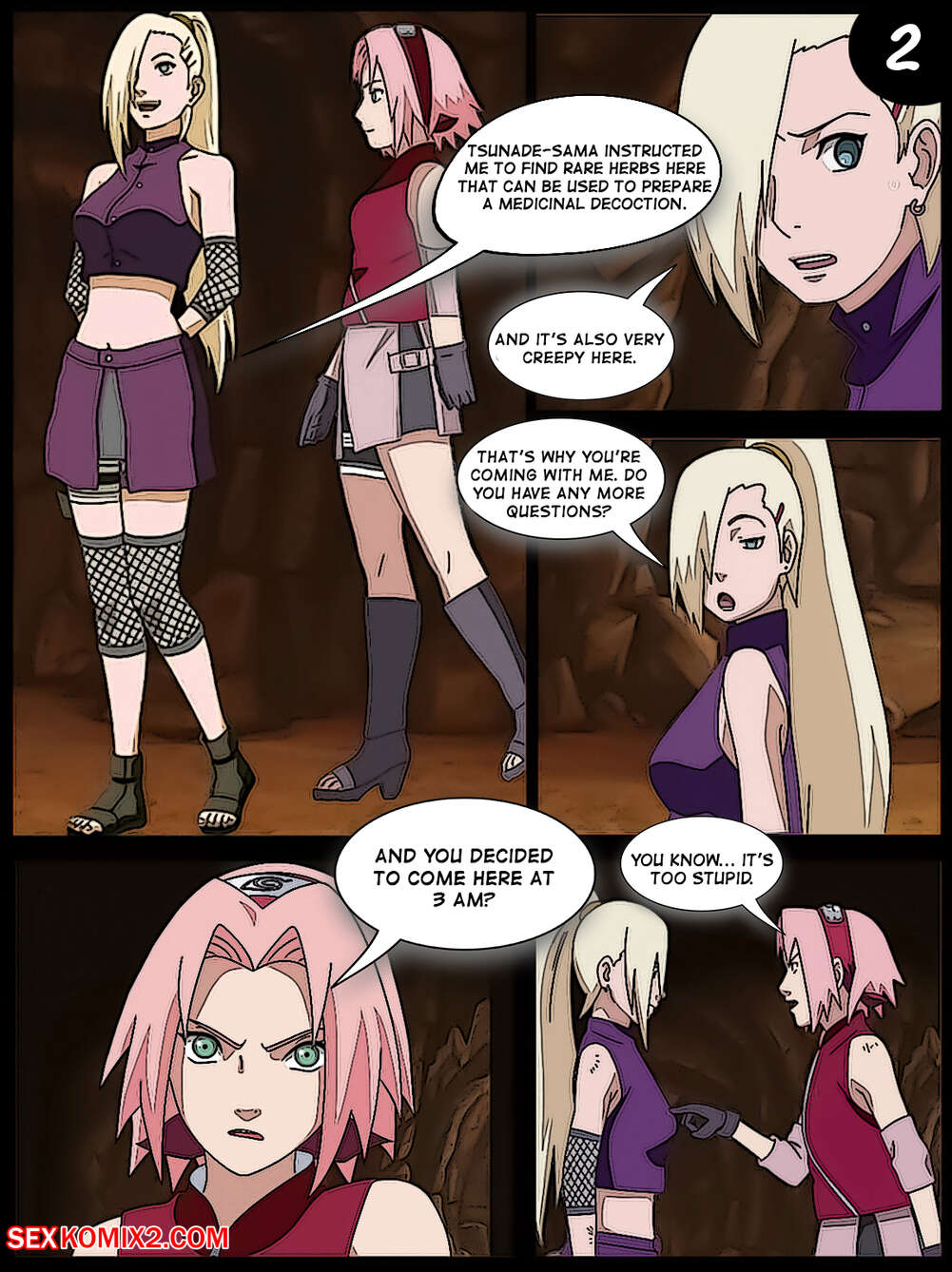 Naruto. An unexpected outing. KristoLin for sexkomix2.com page 4 full