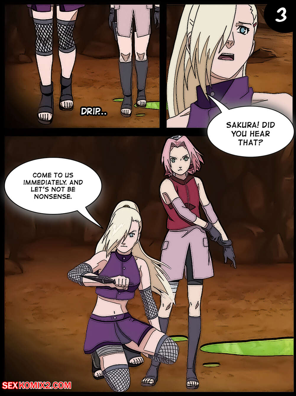 Naruto. An unexpected outing. KristoLin for sexkomix2.com page 5 full