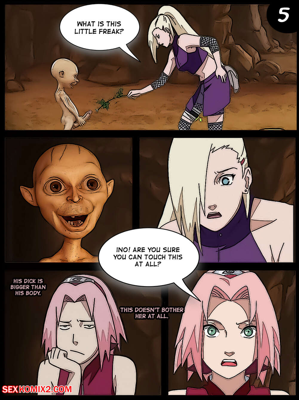 Naruto. An unexpected outing. KristoLin for sexkomix2.com page 7 full