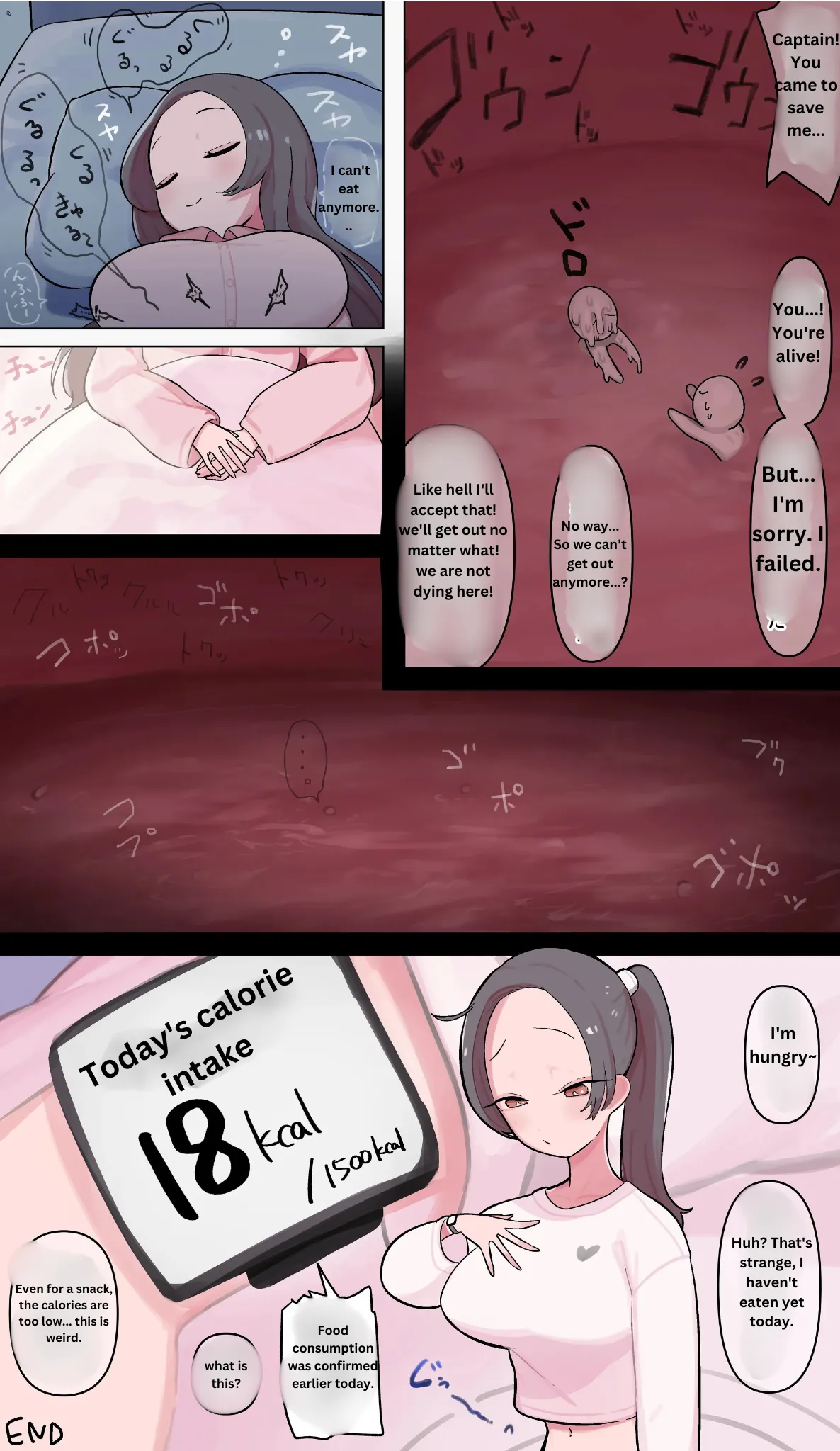 Swallowed whole while sleeping page 3 full