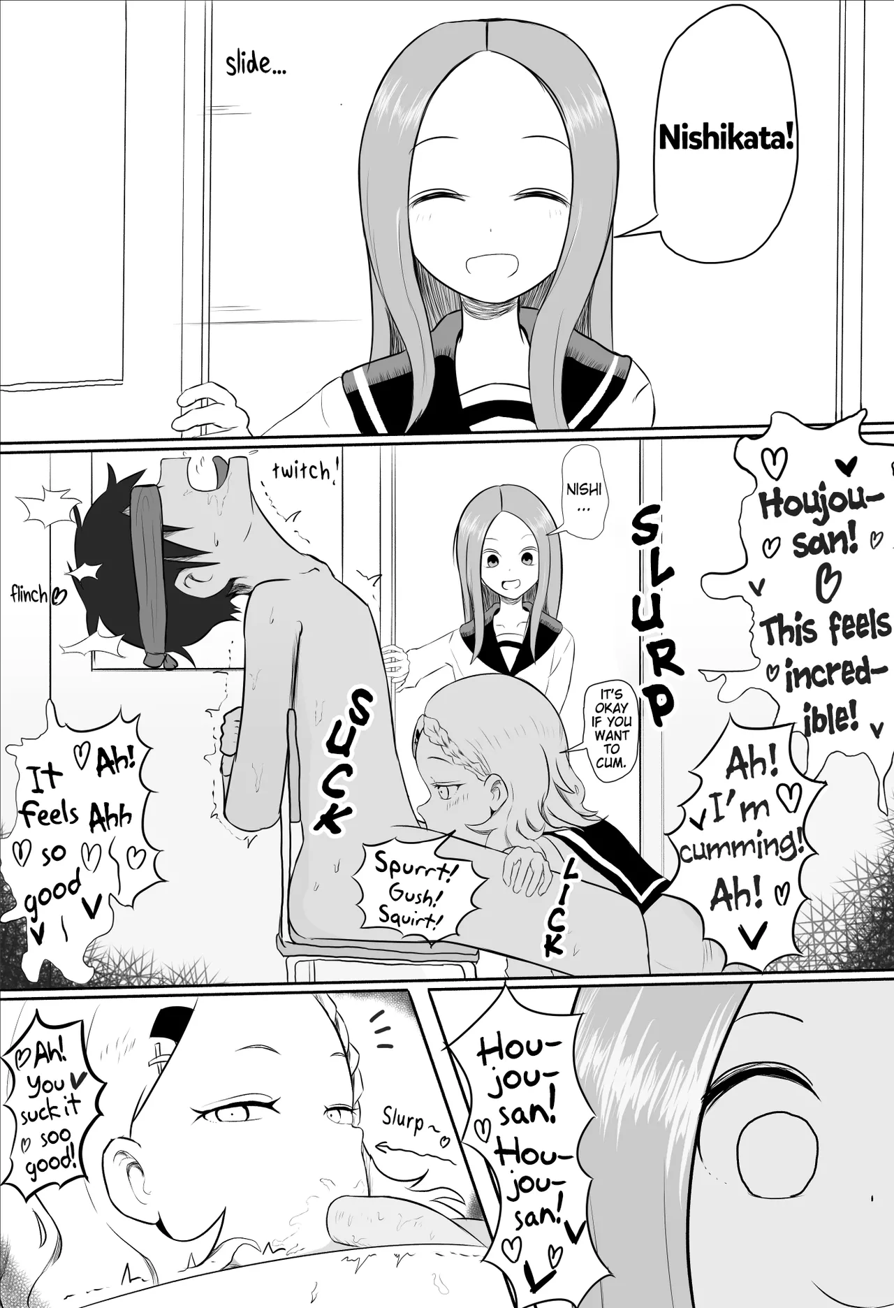 Houjou-san ni Nishikata o Netorareru Takagi-san page 1 full