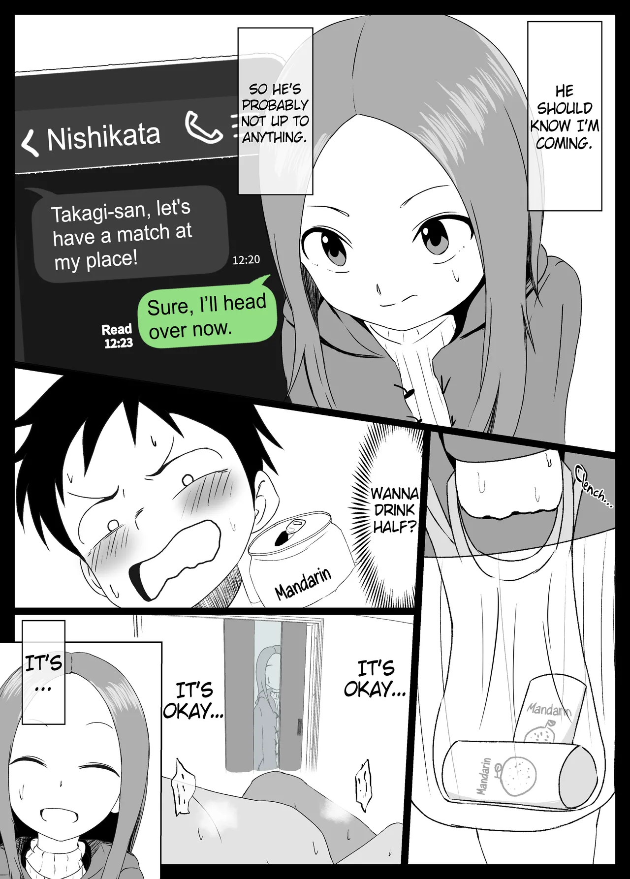 Houjou-san ni Nishikata o Netorareru Takagi-san page 7 full