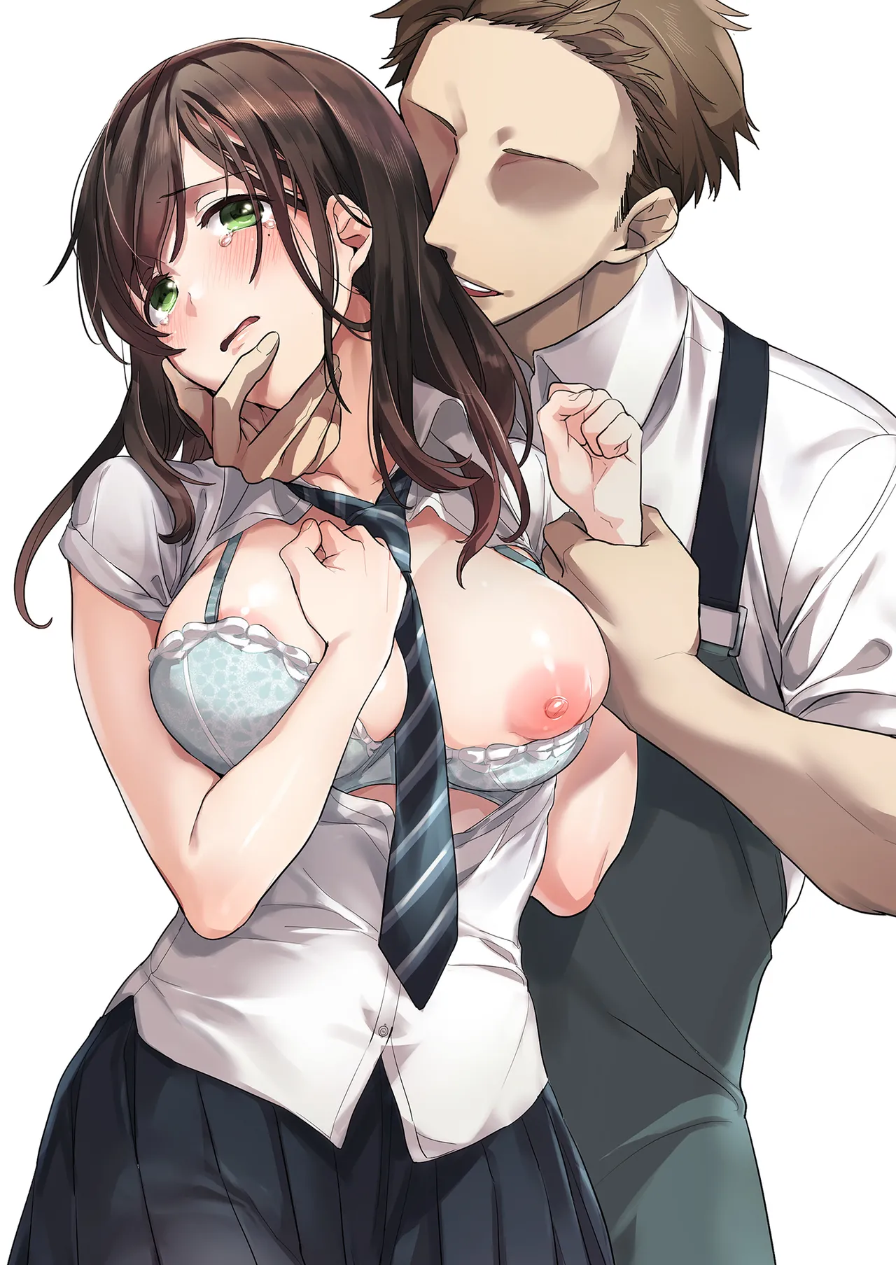 Hajimete no Gakusei Beit Shinjiteita Tenchou ni Datsu Shojo Sareta Tokai o Shiranai Gakusei ｜未經人事的她與店長的特別指導 page 3 full