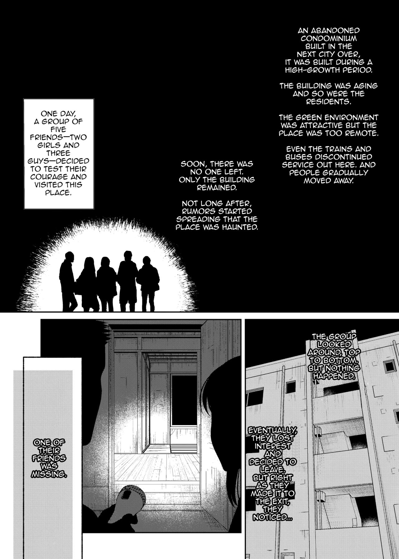 Kamikakushi no Inshi Danchi | Spirited Away in the Evil, Horny Apartment Complex page 5 full