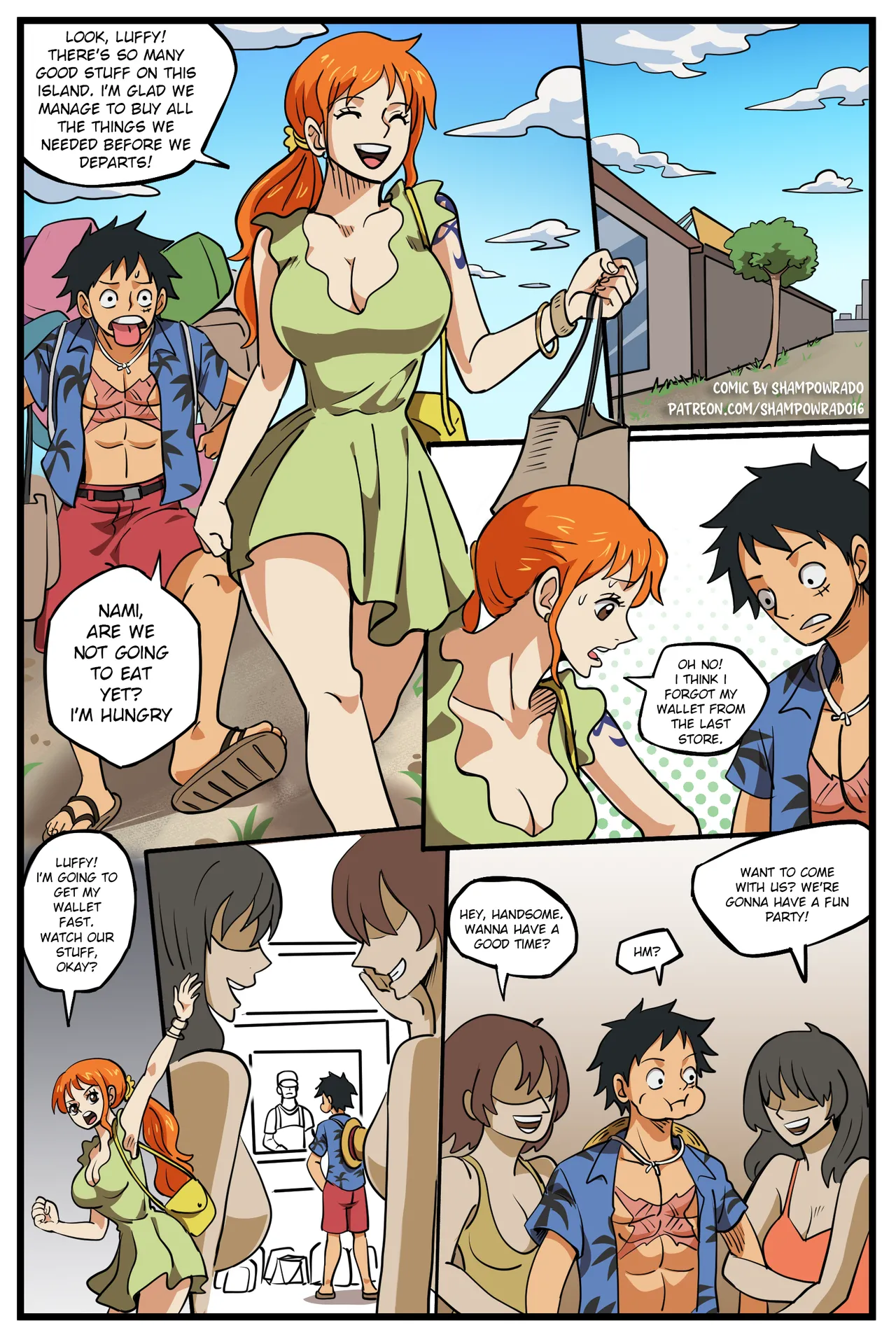 Realization Luffy x Nami page 2 full