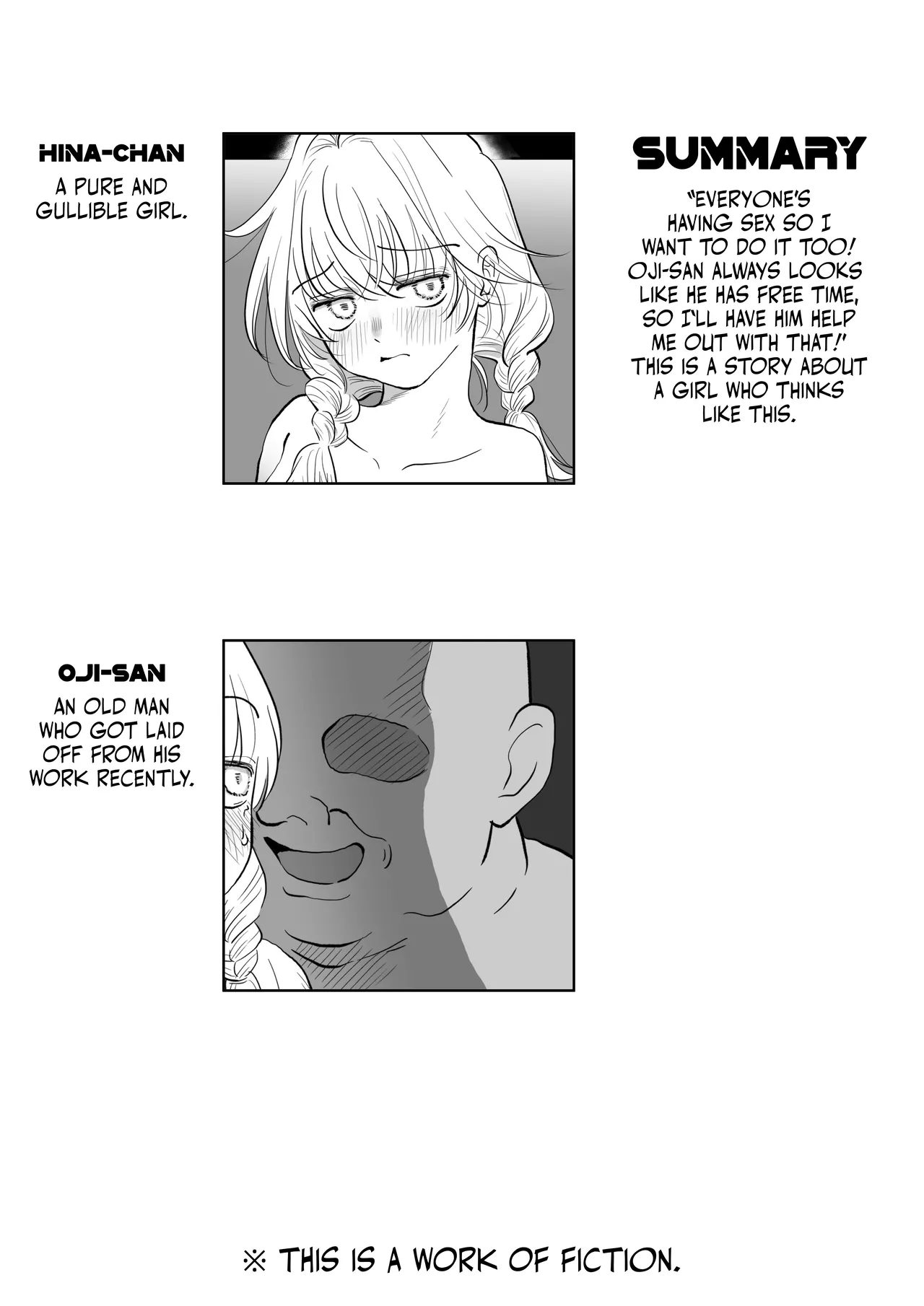 Ojisan ga Muchikko ni Ecchi na Koto o Oshieru Hanashi Gekan / An Old Man Teaching An Ignorant Girl All About Sex - Second Part page 2 full