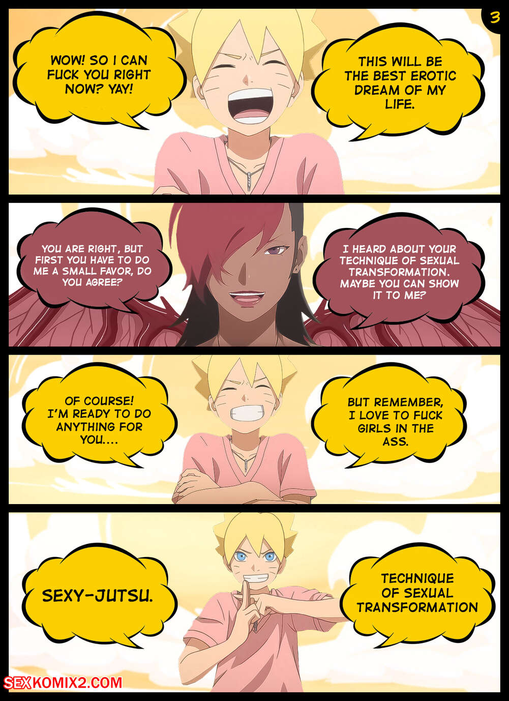 Naruto. Black Alchemy. KristoLin for sexkomix2.com page 4 full