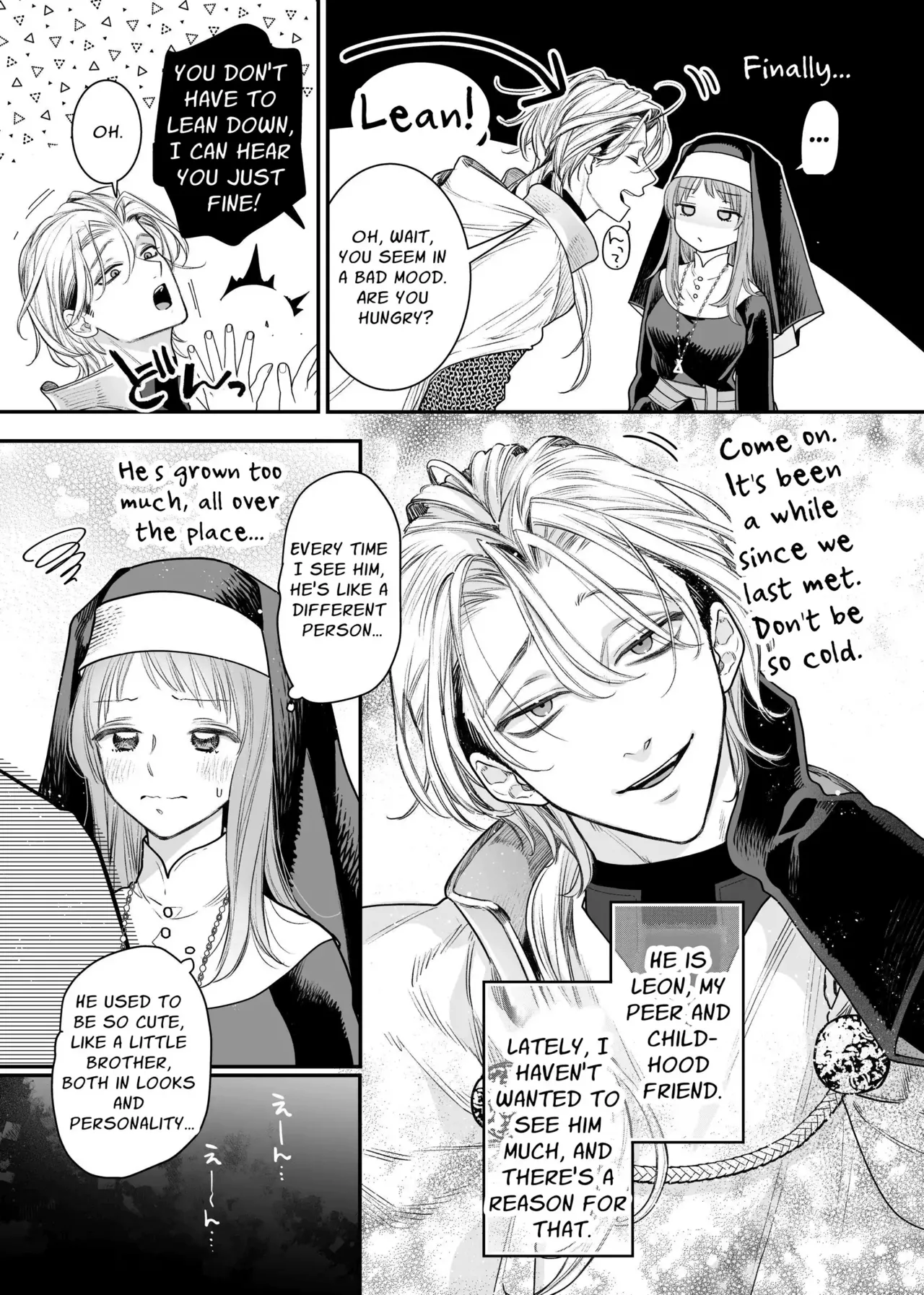 Tada no Osananajimi no Hazudatta Kiyoshi Kishi ga Danjon no Misshitsu de Sekinen no Shūchaku o Kokuhaku Shitekita!?｜The Holy Knight Who Was Supposed To Be My Friend Confesses His Obsession For Me In A Dungeon Room page 8 full